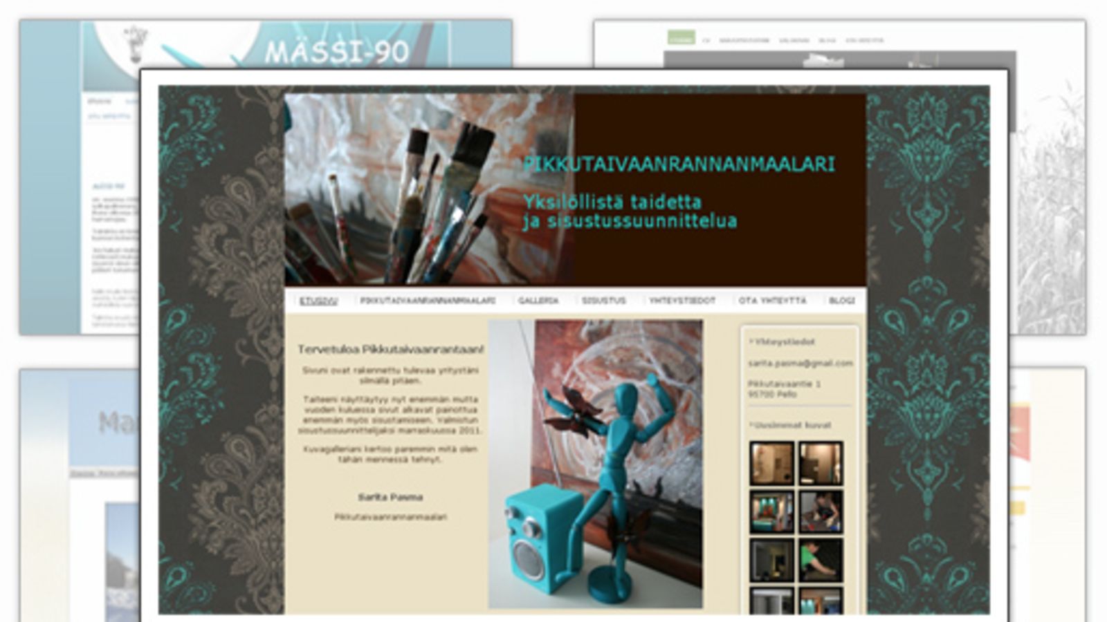 Testiryhmän voittajaksi nousi Pikkutaivaanrannanmaalari eli Sarita Pasma.