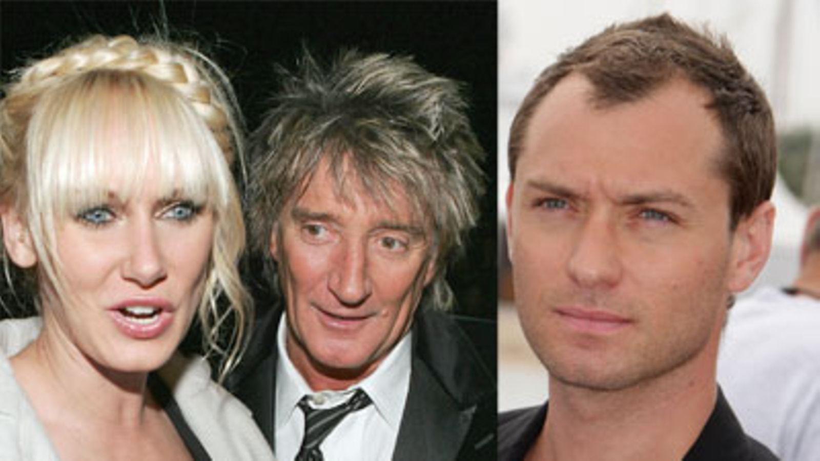 Kimberly ja Rod Stewart, Jude Law