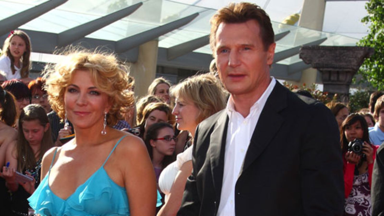 näyttelijät Liam Neeson ja Natasha Richardson (Kuva: Wire Images/All Over Press)