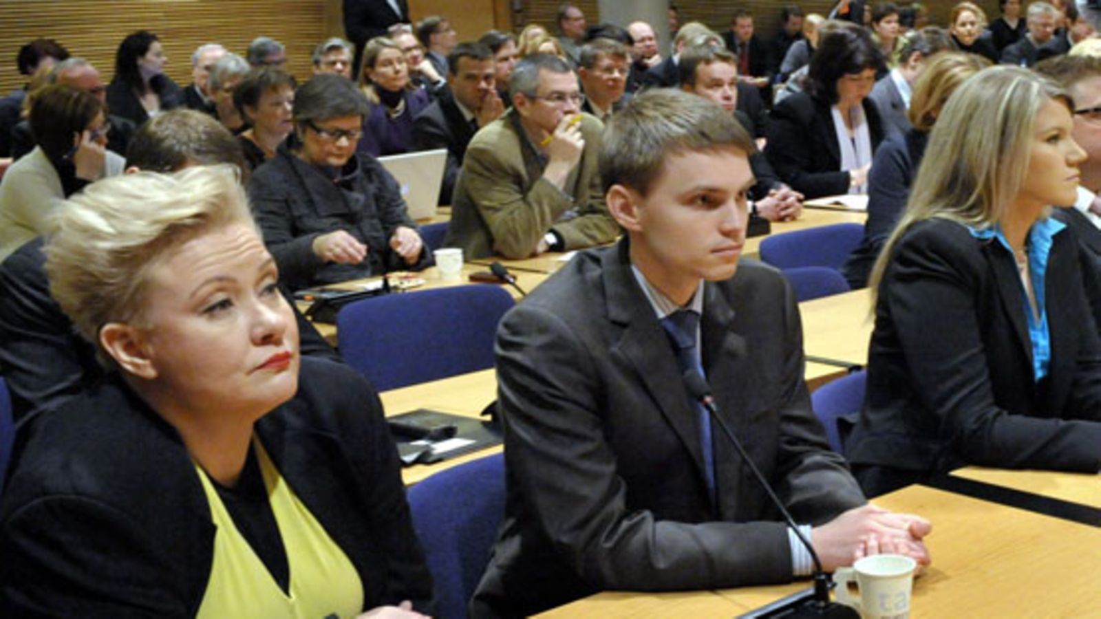 Kokoomus valitsi eurovaaliehdokkaansa. (Kuva: Kimmo Mäntylä/Lehtikuva)