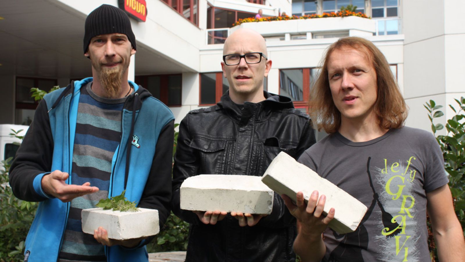 Sami "Parta-Sami" Lehtinen, Toni Wirtanen ja Sipe Santapukki