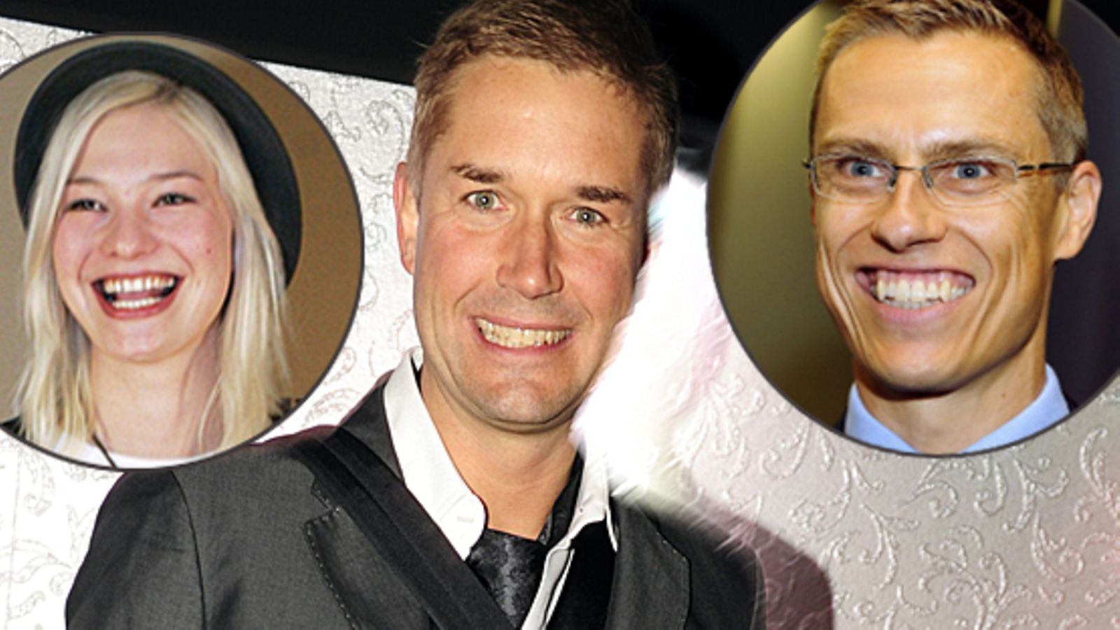 Nanna Grunfeldt, Marco Bjuström, Alexander Stubb