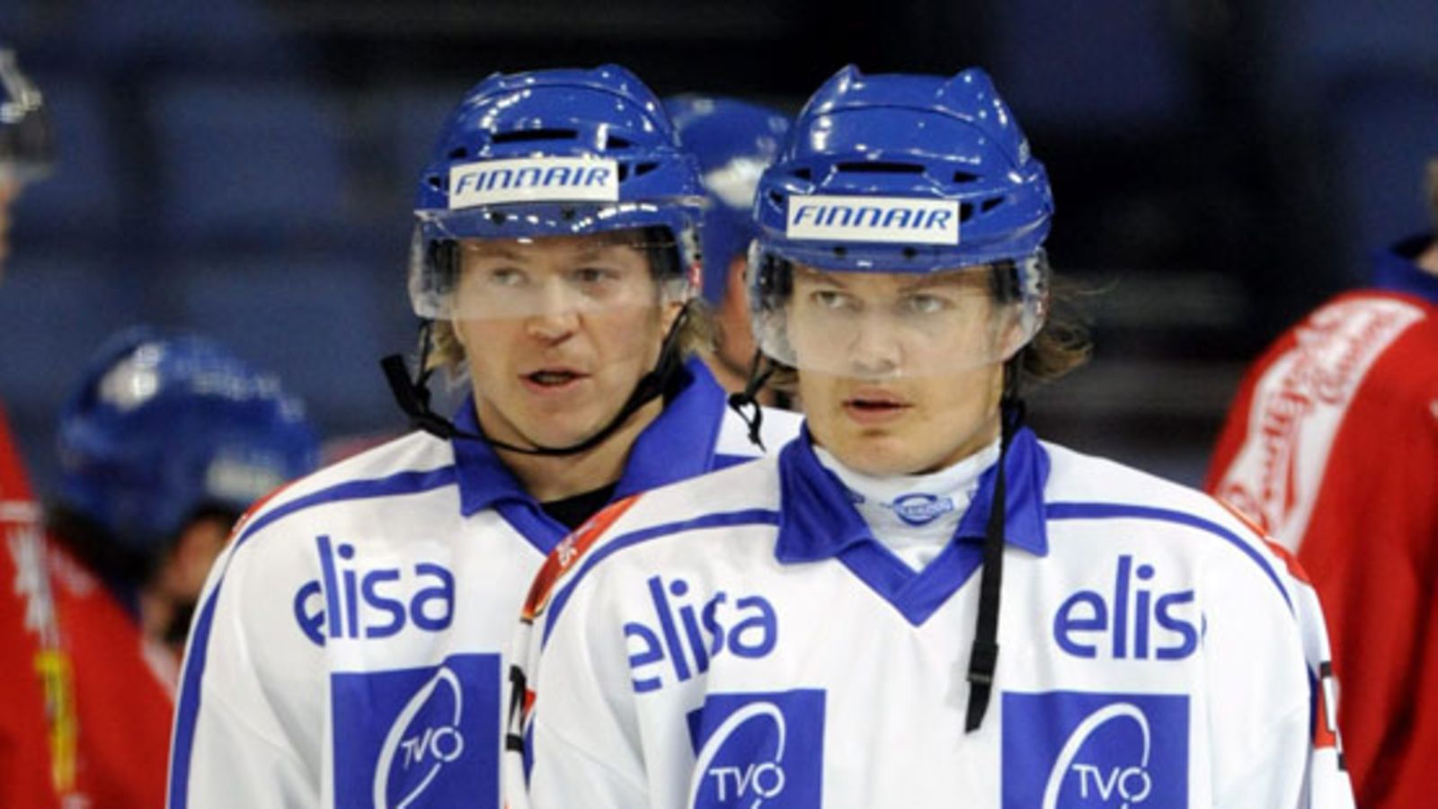 Sami Kapanen ja Petteri Nummelin kuuluvat Leijonien MM-joukkueeseen. (Kuva: Lehtikuva)