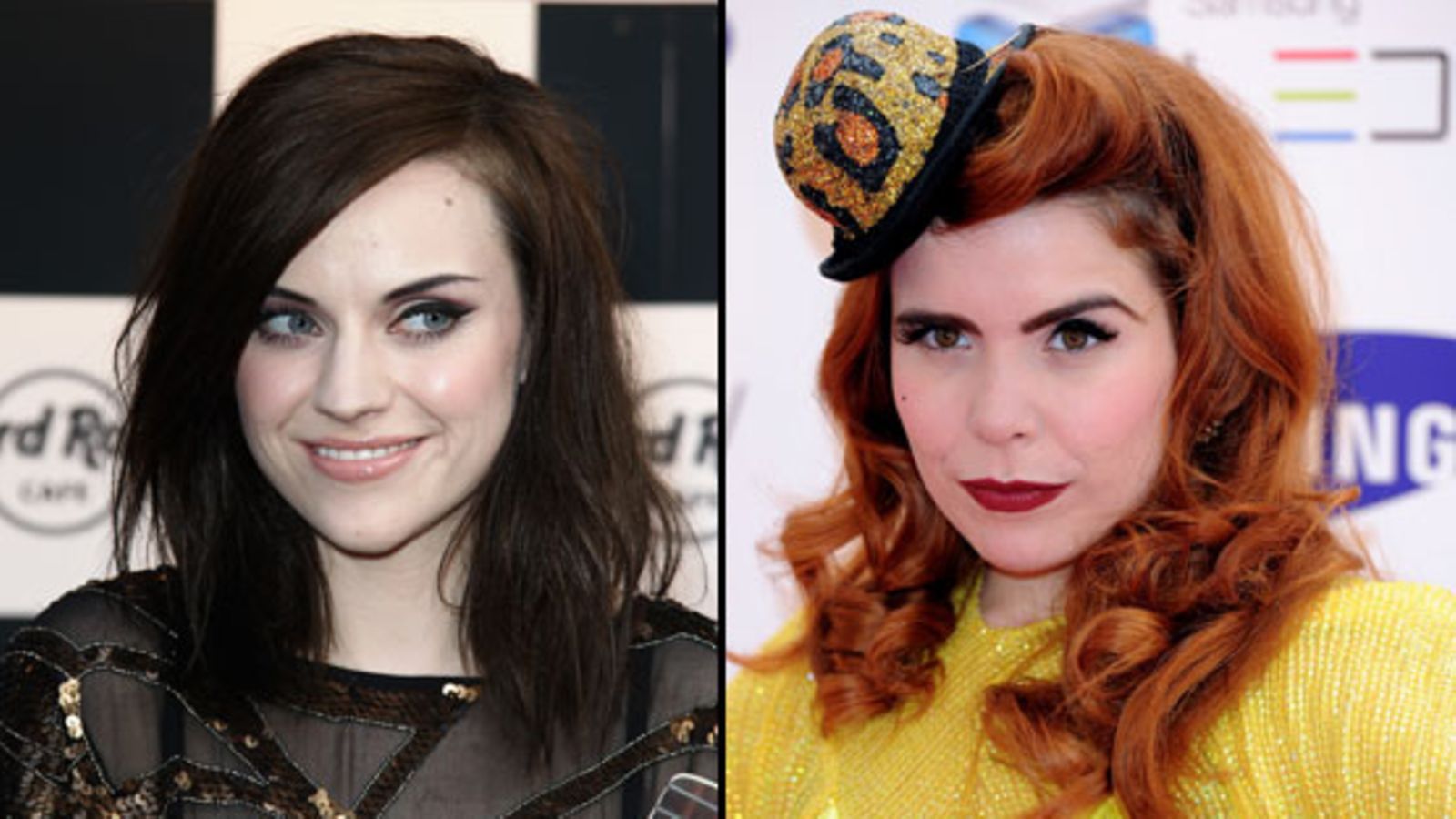 Paloma Faith ja Amy Macdonald. (Kuva: Getty/All Over Press9