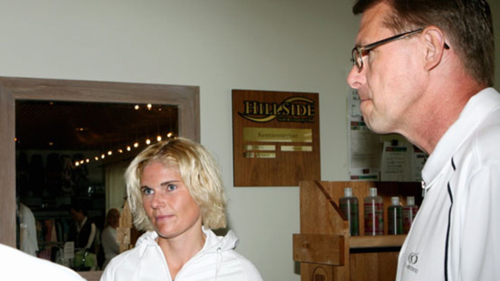 Merikukka Forsius ja Matti Vanhanen vuonna 2007. (Kuva: Roni Rekomaa/Lehtikuva)