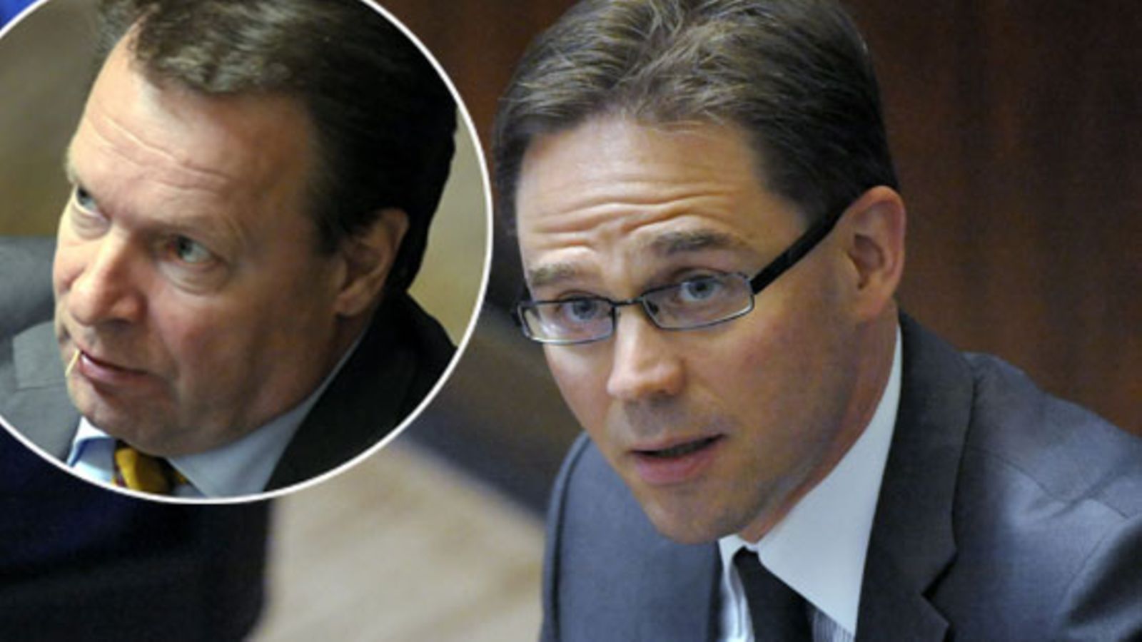 Jyrki Katainen saa taas puhutella Ilkka Kanervaa. (Kuva: Lehtikuva)