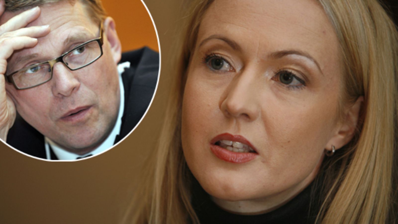 Eveliina Talvitie ei halua enää kommentoida väitettyä suhdetta Matti Vanhaseen. (Kuva: Lehtikuva)