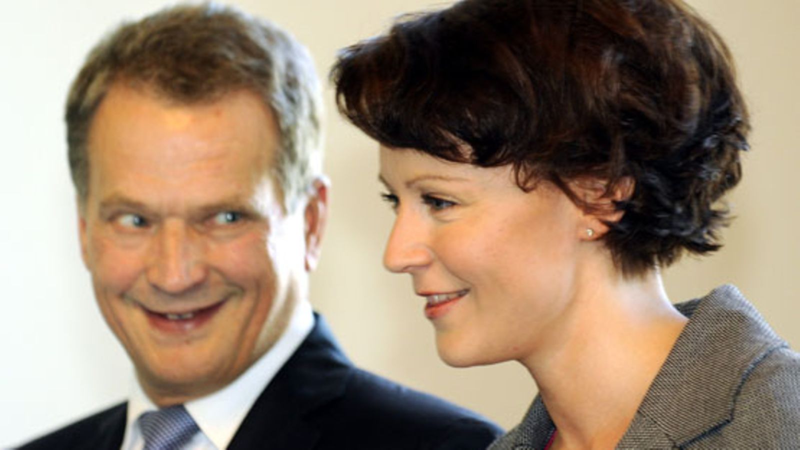 Sauli Niinistö ja Jenni Haukio (Kuva: Lehtikuva)