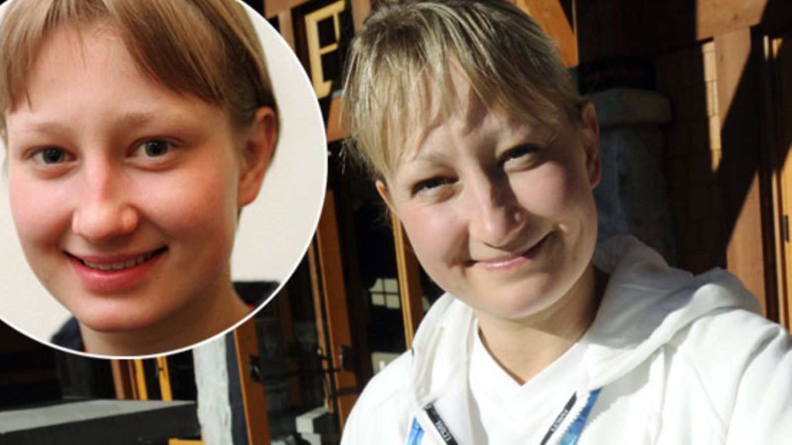 Tanja Poutiainen vuonna 1998 ja 2010 (Kuva: Lehtikuva)