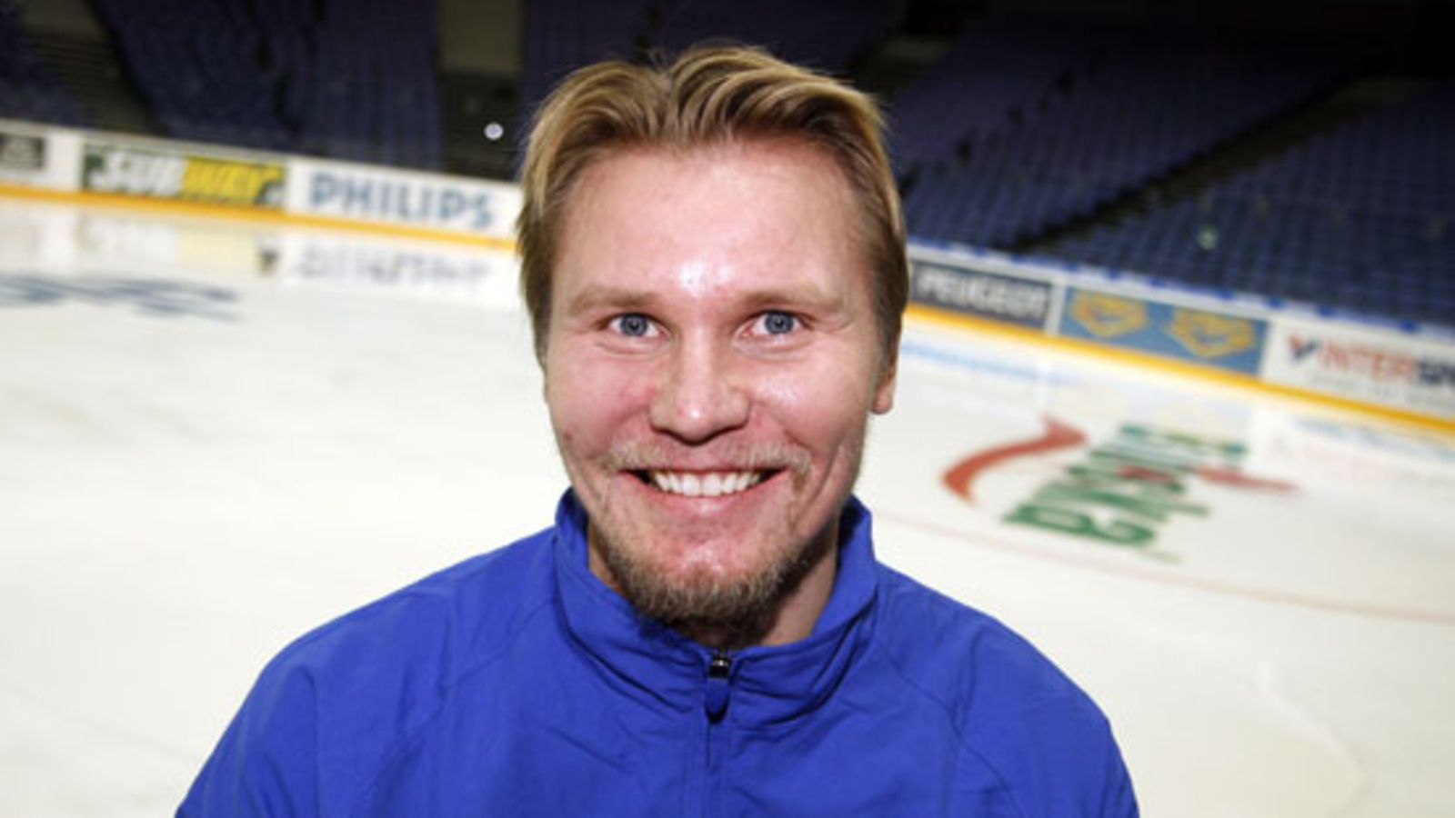 Maalivahti Jani Hurme kuvattuna vuonna 2006. (Kuva: Markku Ulander/Lehtikuva)