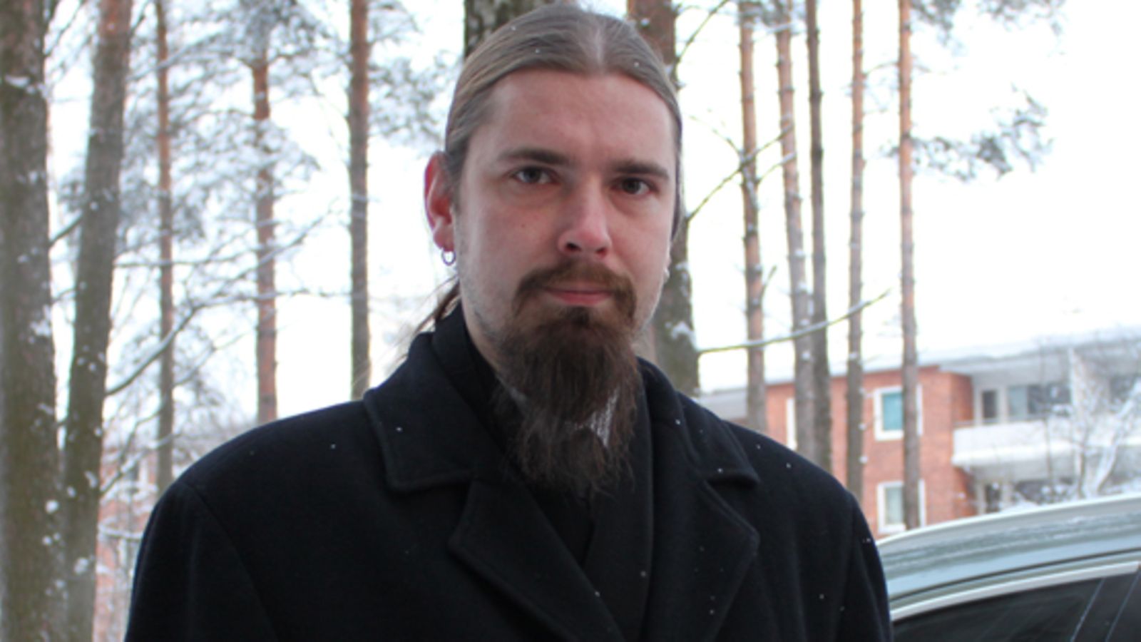 Kristian Meurman oli hautajaisivieraiden joukossa.