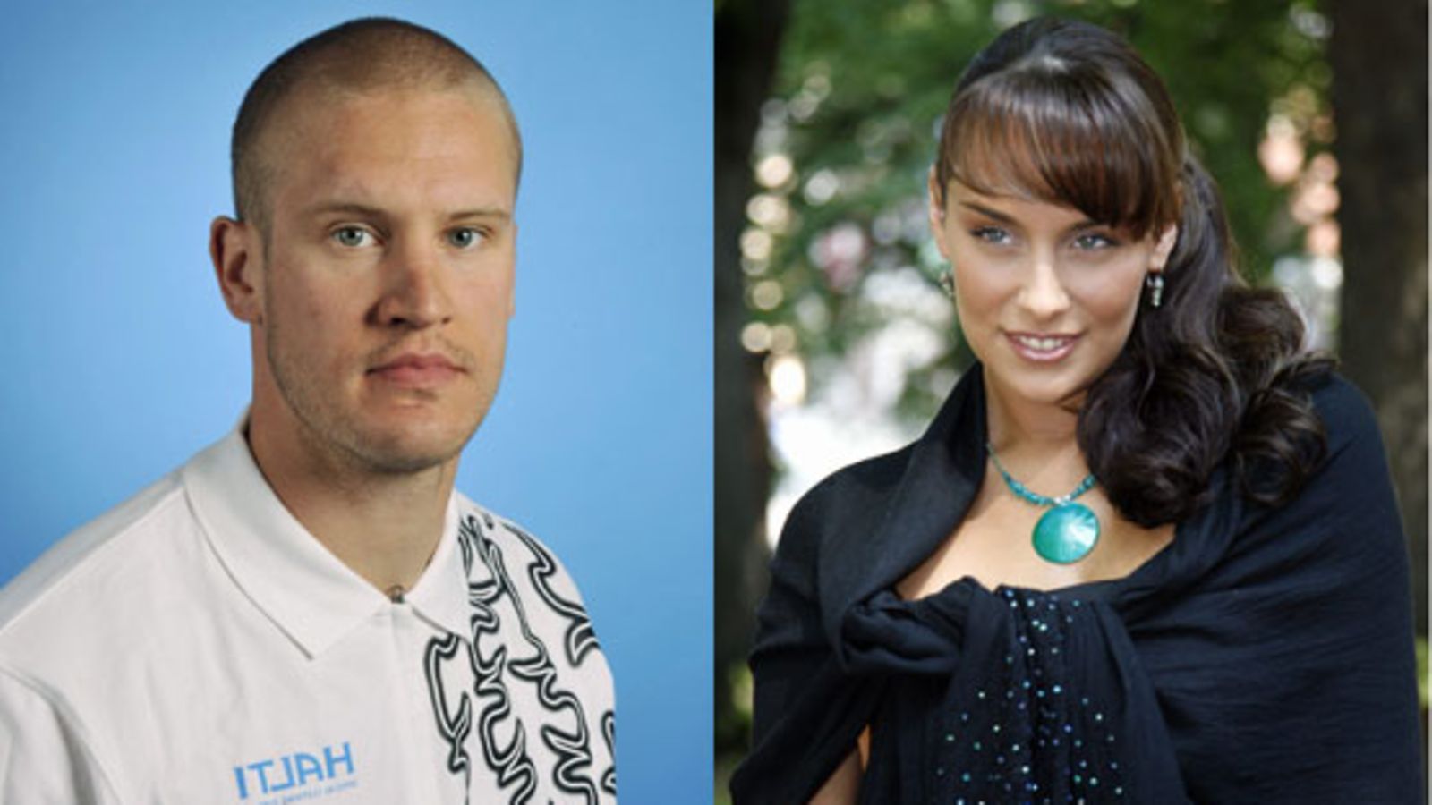 Ossi Väänänen ja Mirella Koullias menivät kihloihin. (Kuva: Lehtikuva/MTV3)