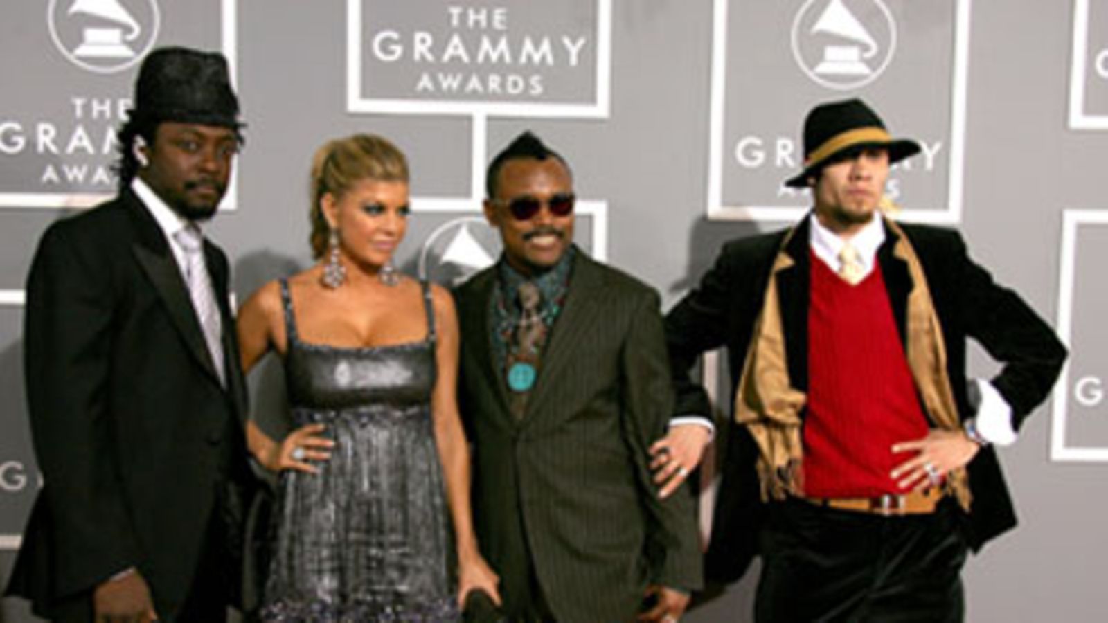 Will.i.am kynäili Black Eyed Peasille tissibiisin (Kuva: Frazer Harrison/Getty Images)