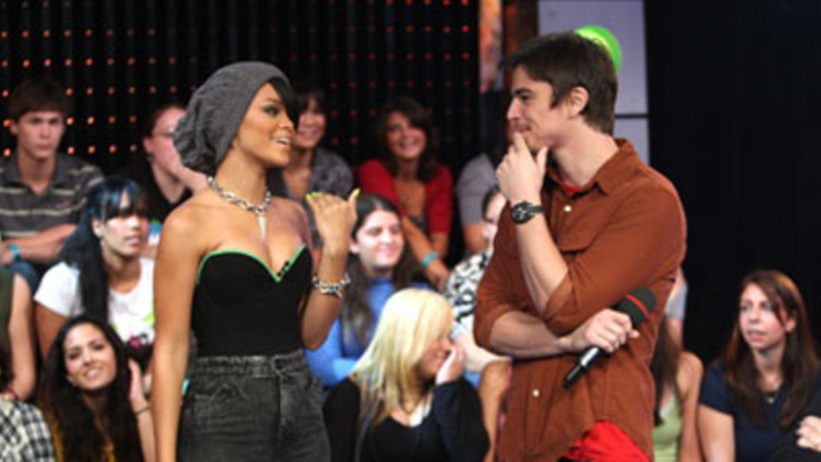 Rihanna ja Josh Hartnett (Kuva: Scott Gries/Getty Images)