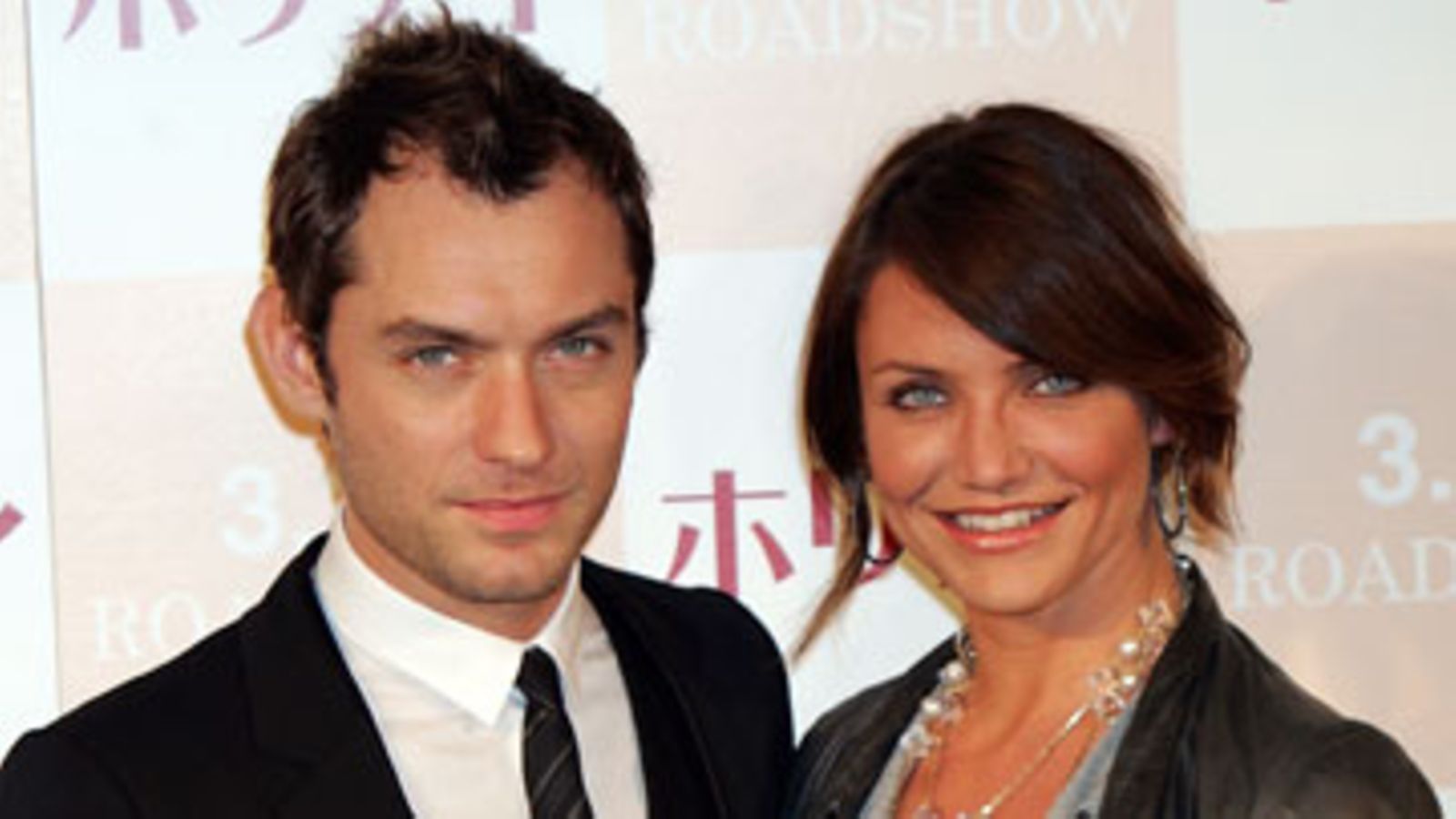 Jude Law ja Cameron Diaz (Kuva: Junko Kimura/Getty Images)