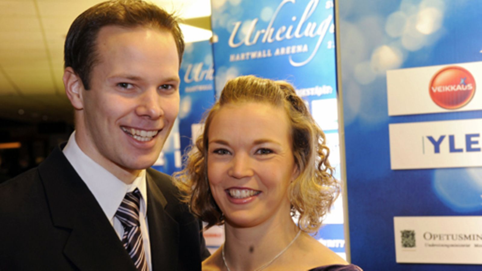 Tero Pitkämäki ja Nina Kelo (Lehtikuva)