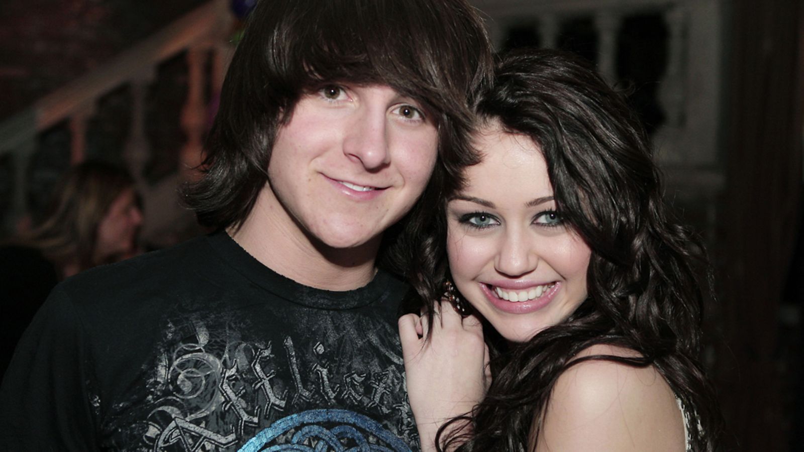 Mitchel Musso kollega Miley Cyrusin kanssa.