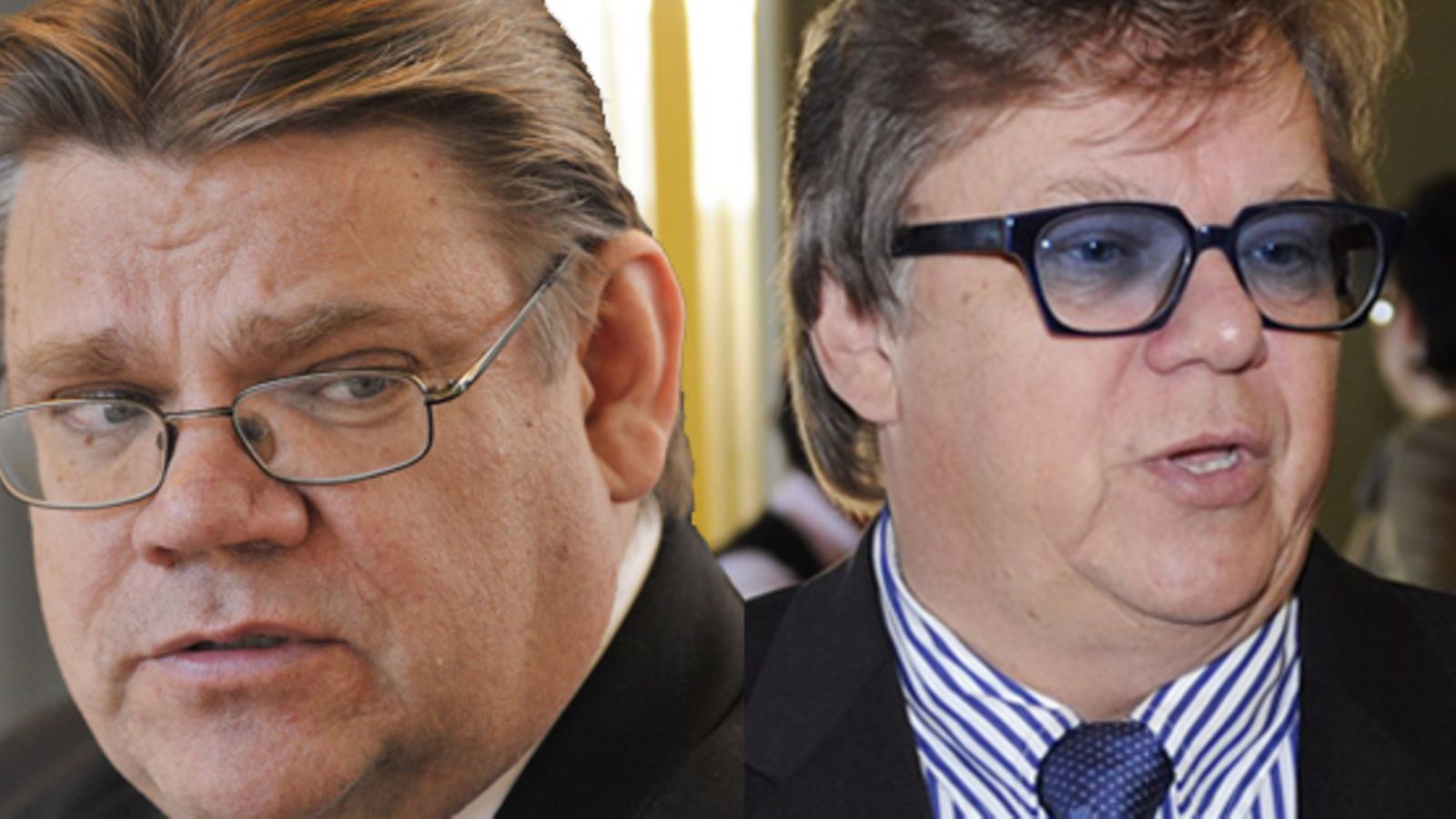 Timo Soini ja Mikko Alatalo (kuva: Lehtikuva)