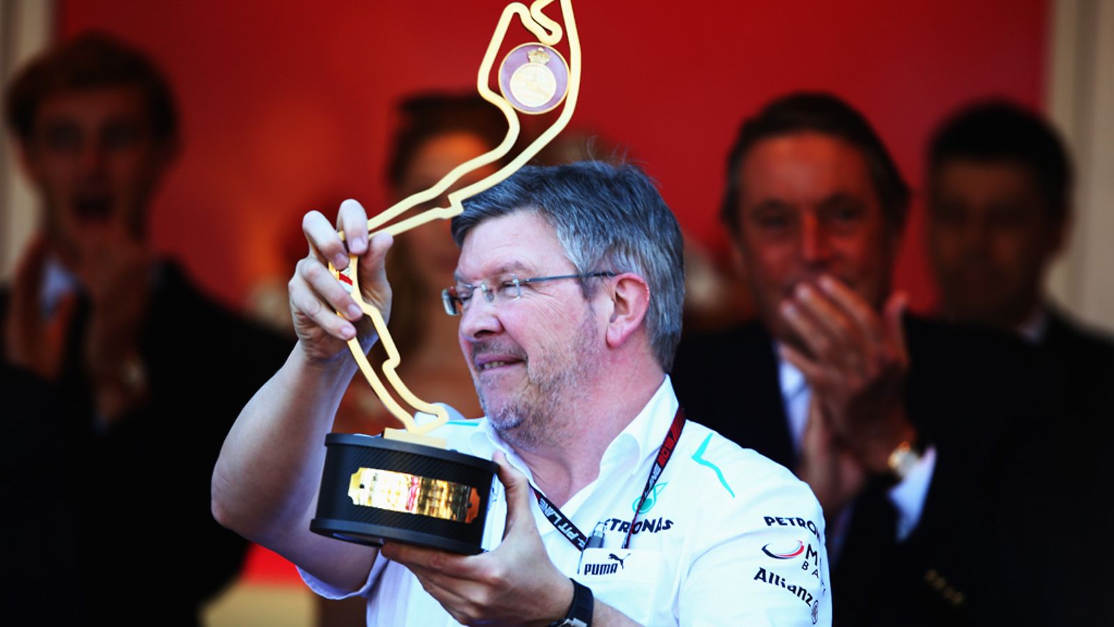 Ross Brawn pääsi juhlimaan Monacon GP:n jälkeen