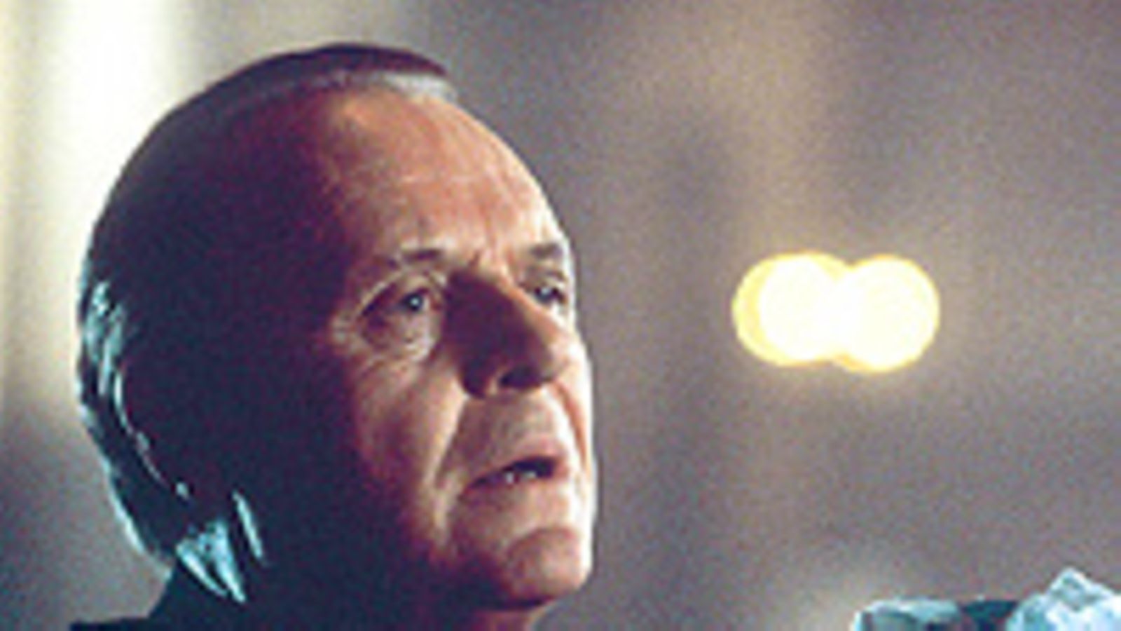 Anthony Hopkins elokuvassa Hannibal