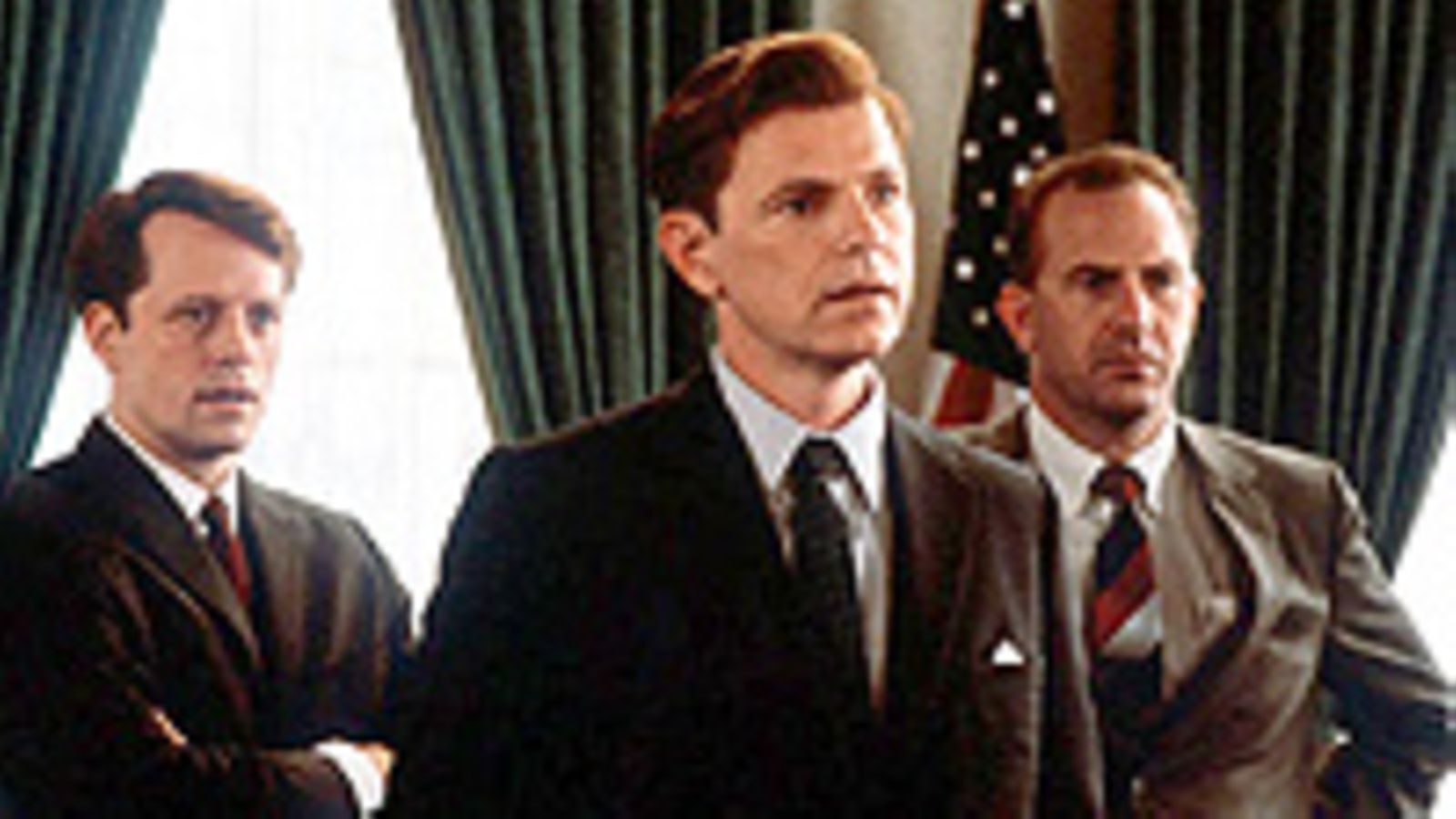 Thirteen days-elokuva, Steven Culp, Bruce Greenwood and Kevin Costner