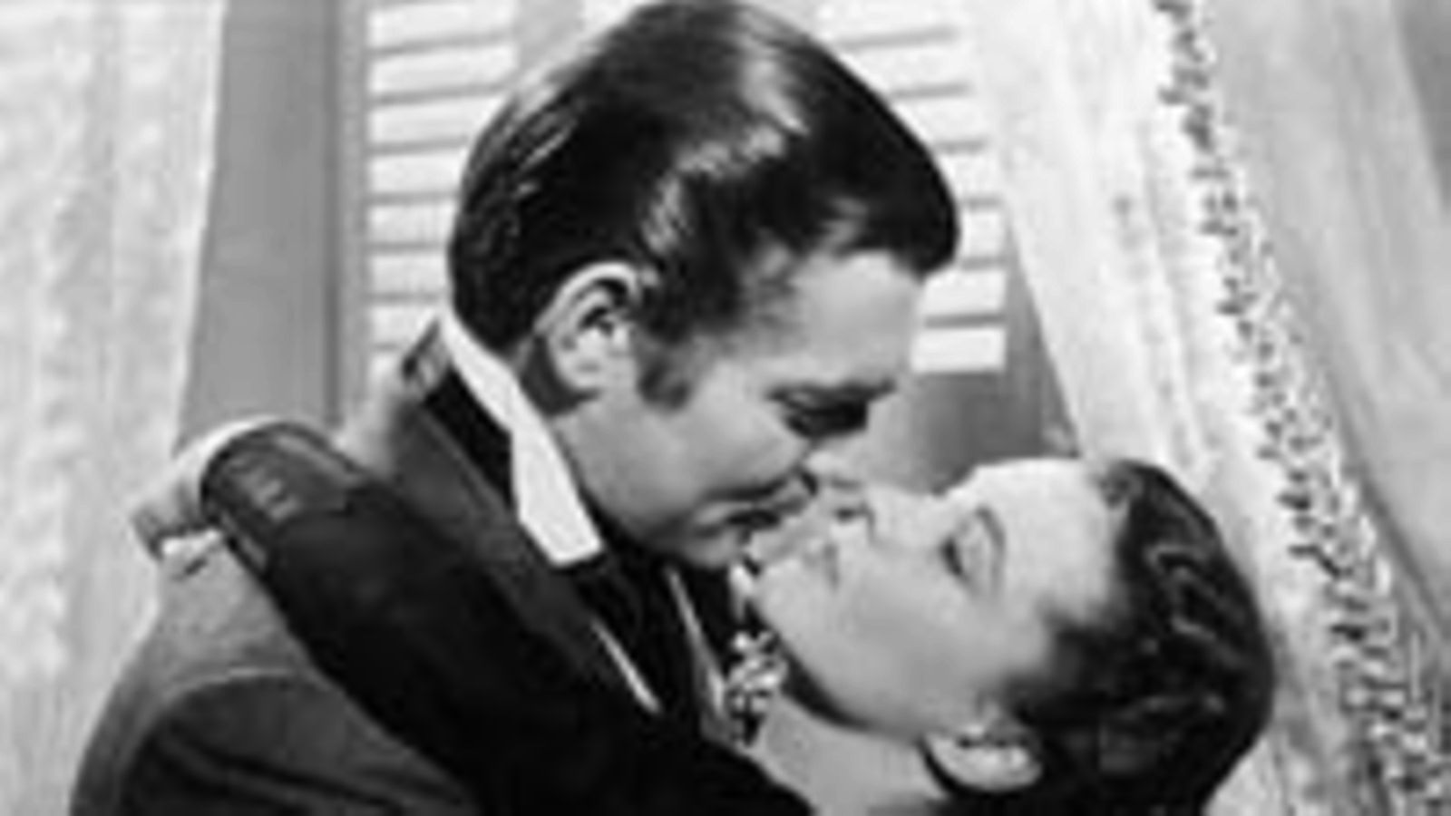 Tuulen viemää, Vivian Leigh ja Clark Cable