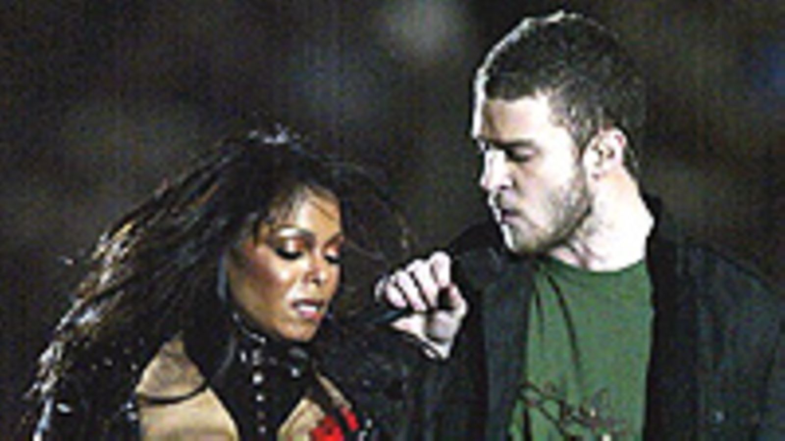 Janet Jackson ja Justin Timberlake Super Bowlissa (Donald Miralle/Getty Images)