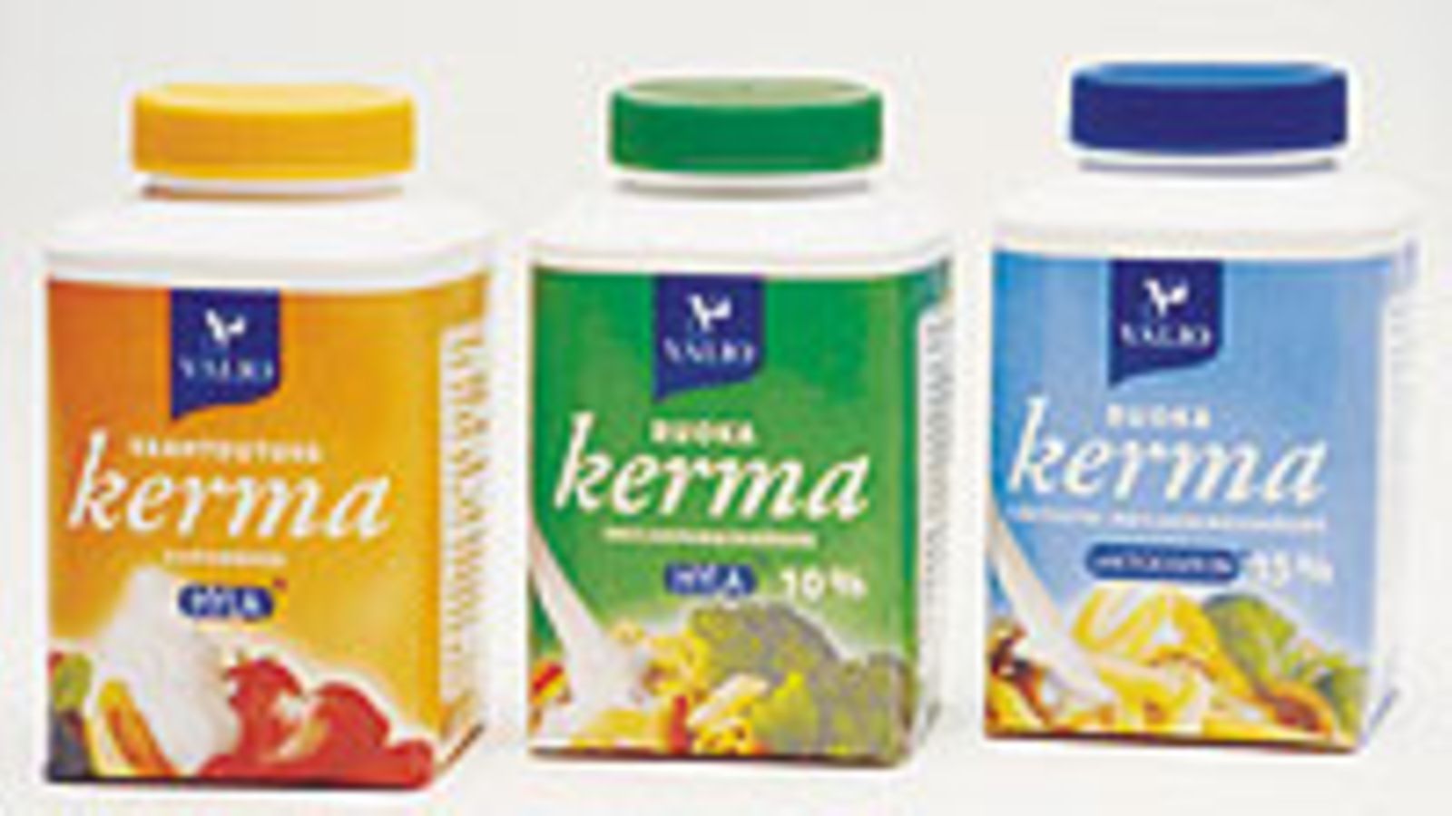 Uudet kermapakkaukset