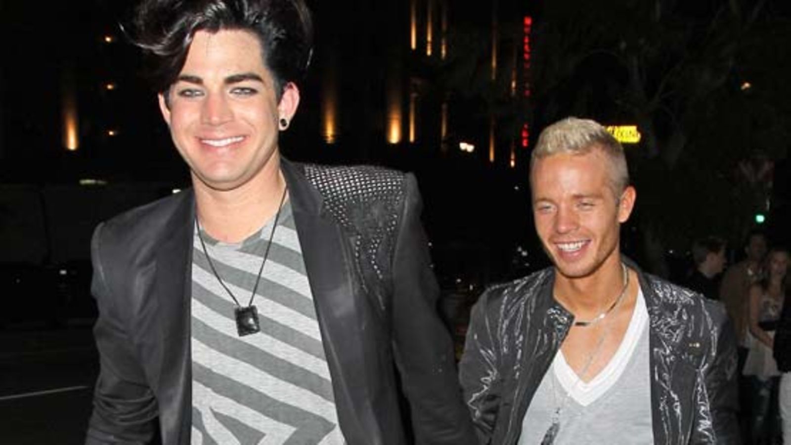 Adam Lambert ja Sauli Koskinen