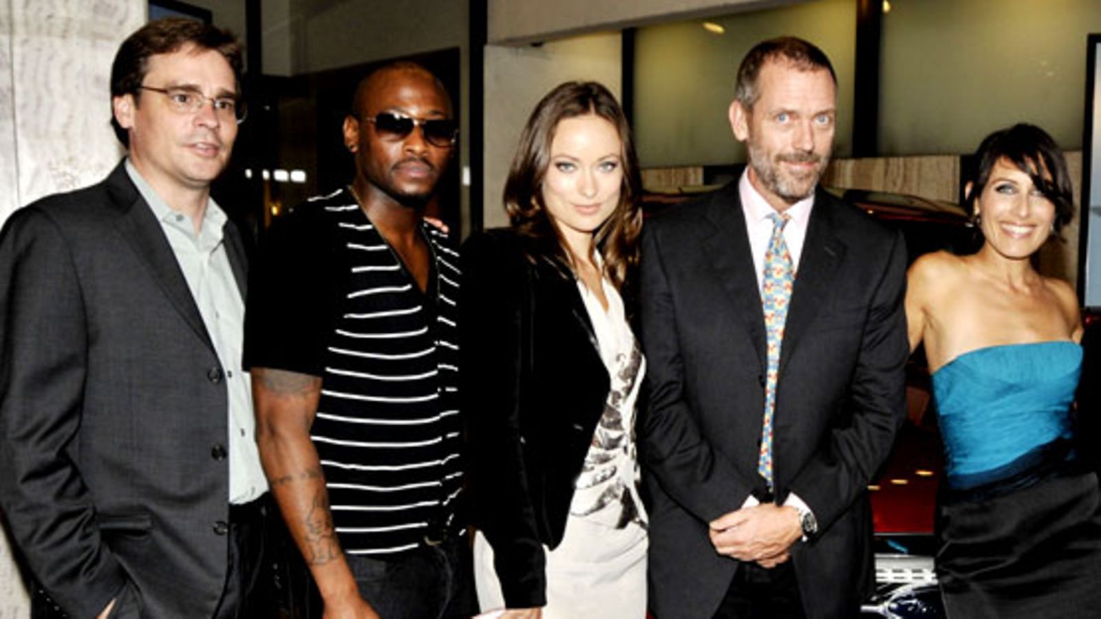 House-sarjan näyttelijät Robert Sean Leonard, Omar Epps, Olivia Wilde, Hugh Laurie ja Lisa Edelstein