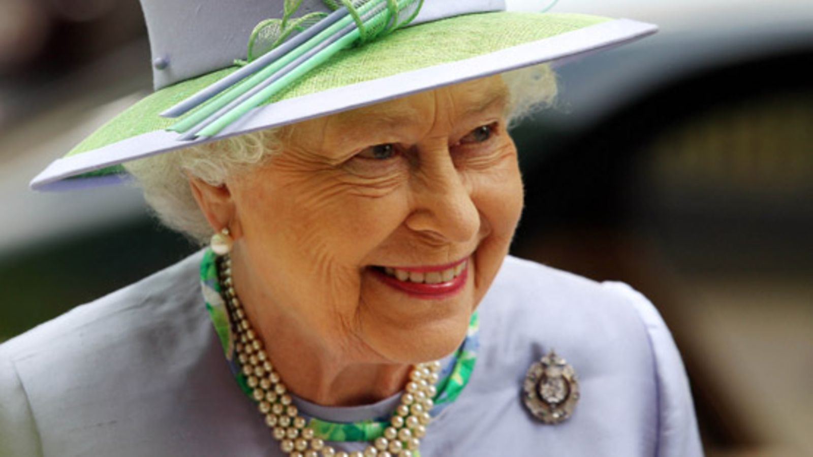 Queen Elizabeth II attends a dinner with The Argyll and Sutherland Highlanders, 5th Battalion The Royal Regiment of Scotland at the Caledonian Club on May 30, 2012 in London, England.