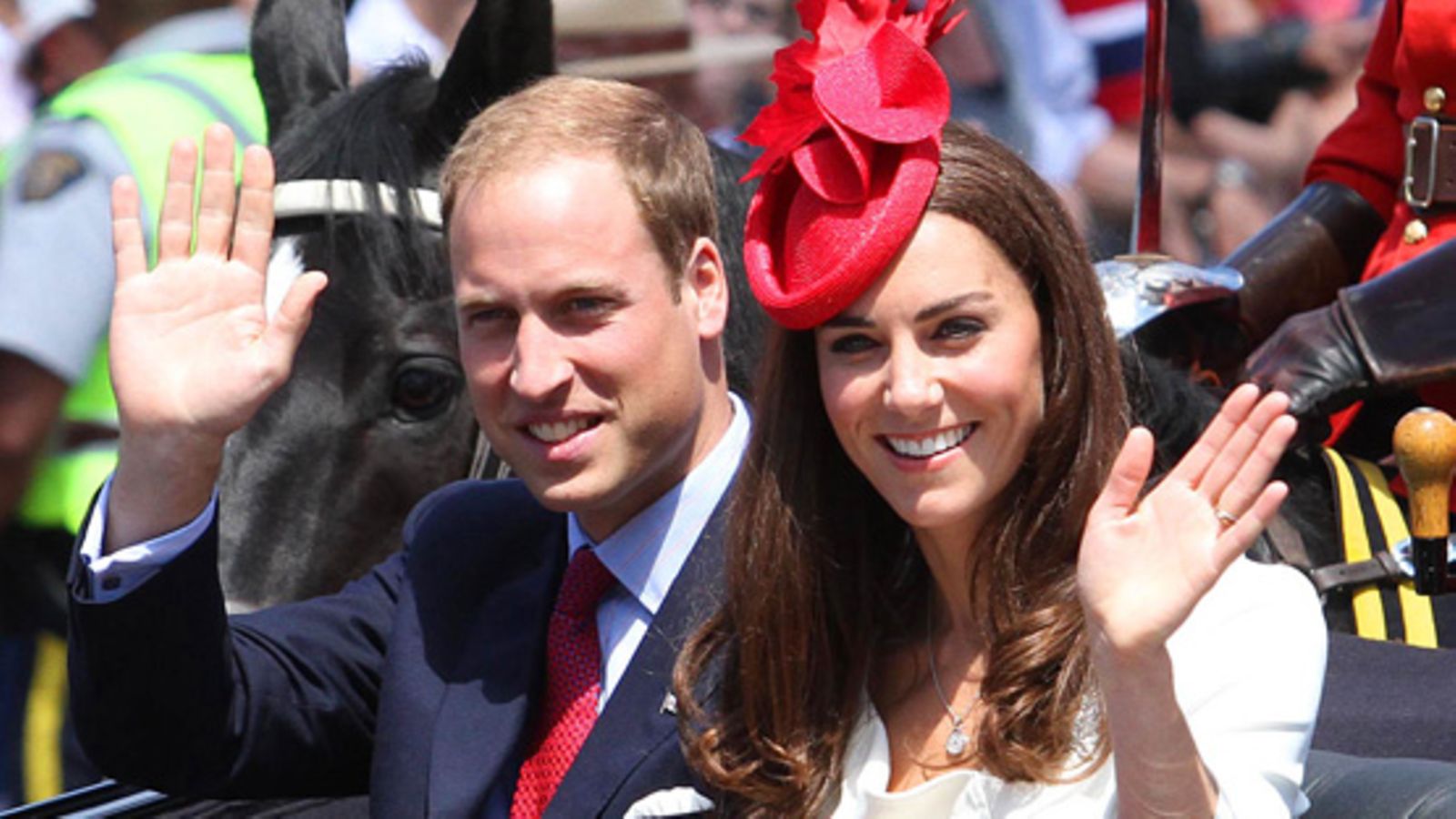 Prinssi William ja herttuatar Catherine.