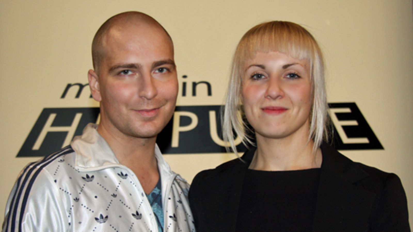 Muodin huipulle -kilpailijat Wille Lipponen ja Caterina Montagni.