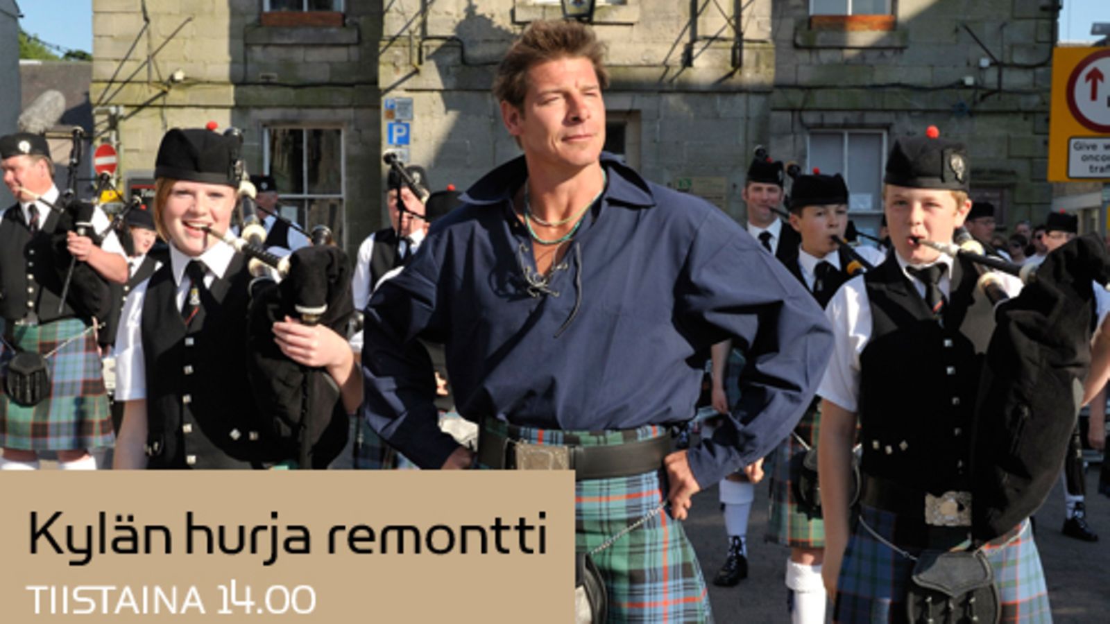 Kylän hurja remontti