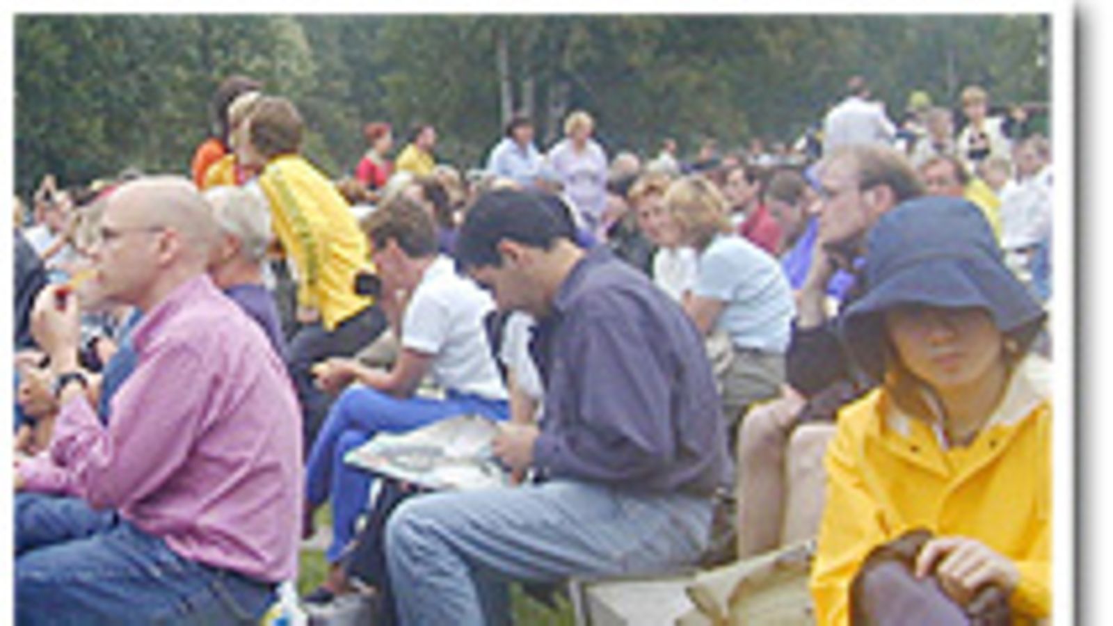 Pori Jazz 2002, yleisöä