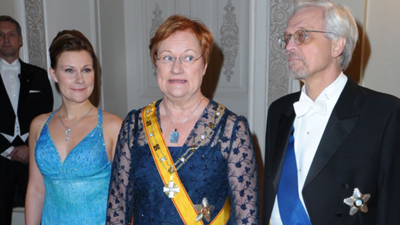 Anna Halonen ja Tarja Halonen Linnan juhlat 2010
