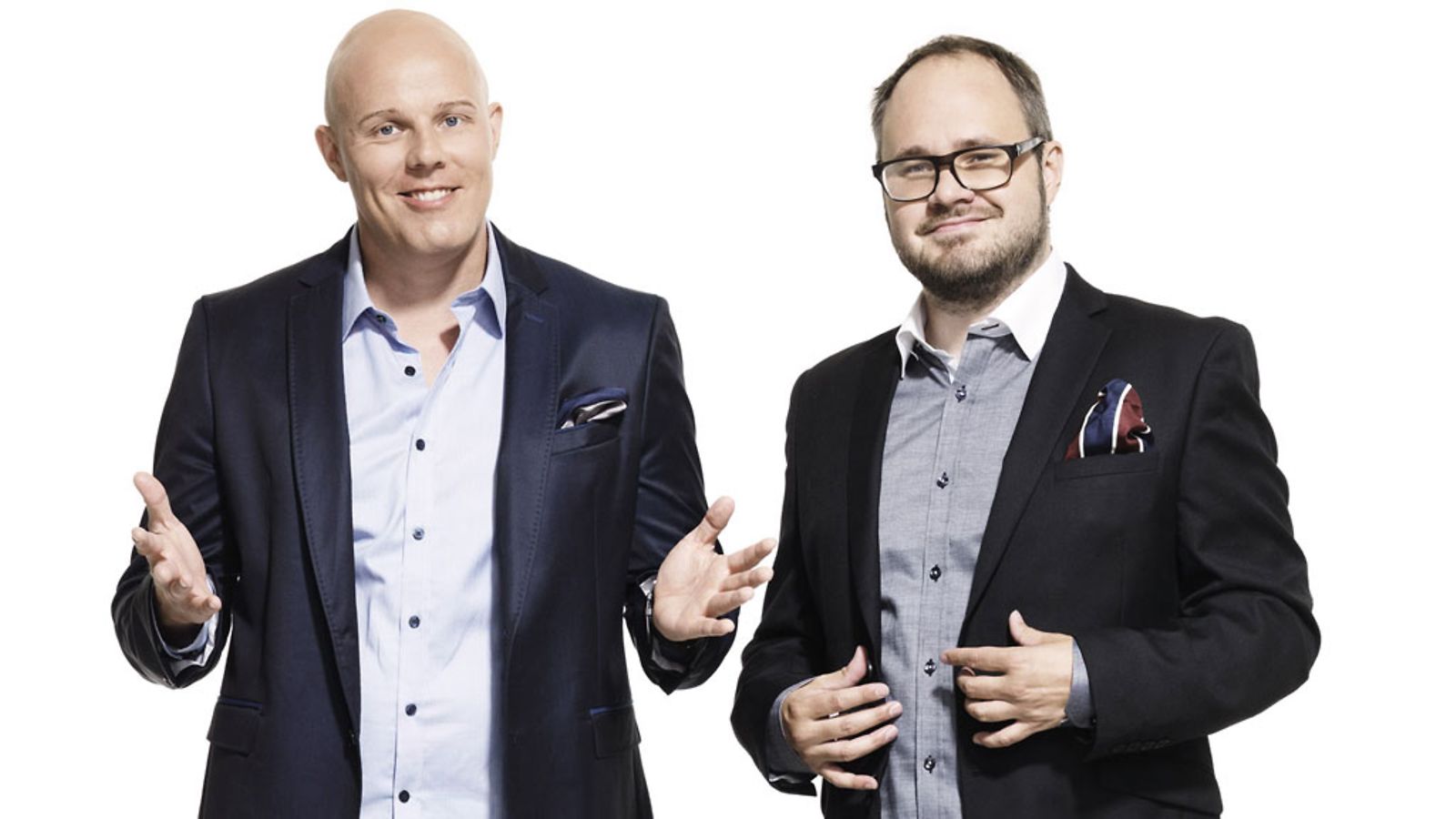Aki Linnanahde ja Tuomas Enbuske.