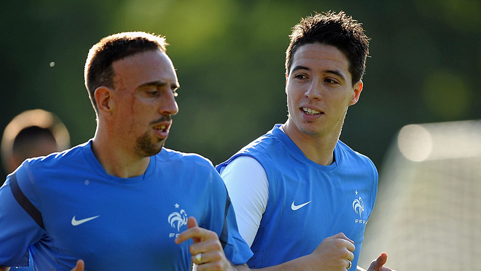 Franck Ribery ja Samir Nasri