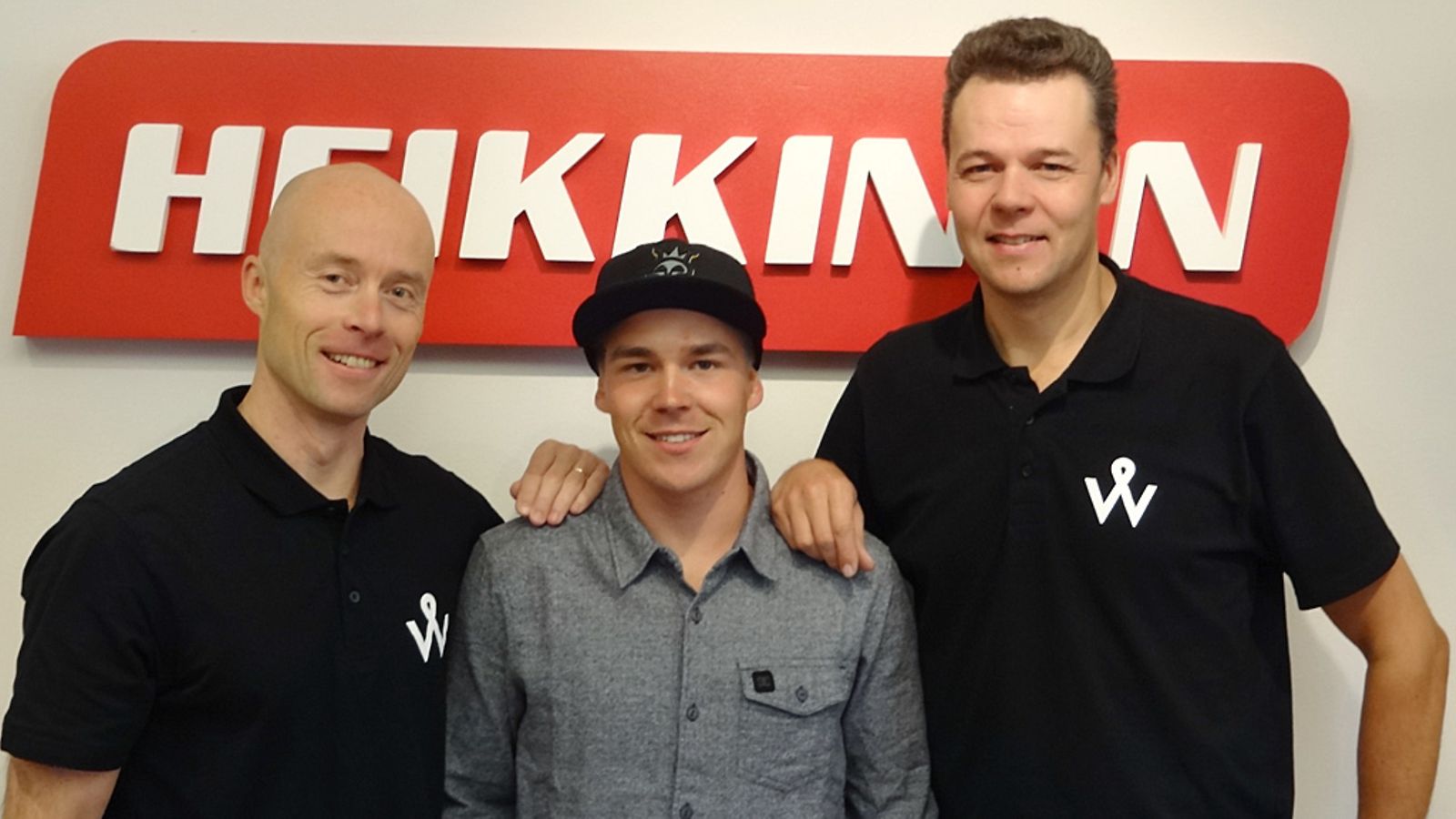 Atte Varsta (vas.), Toomas Heikkinen ja Kim Vatanen