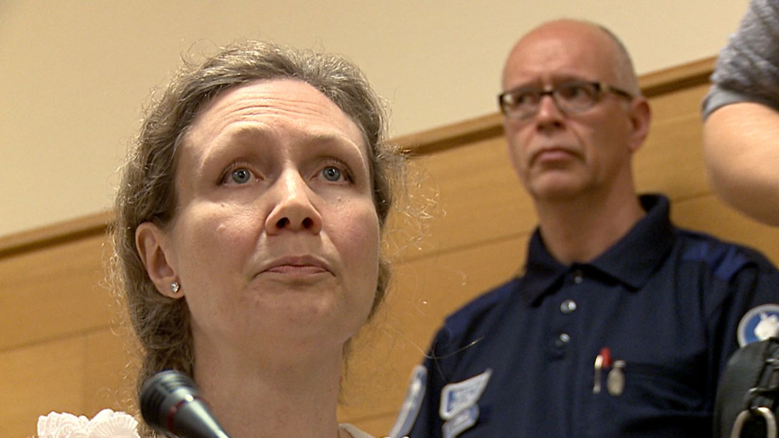 Anneli Auer Satakunnan käräjäoikeudessa.