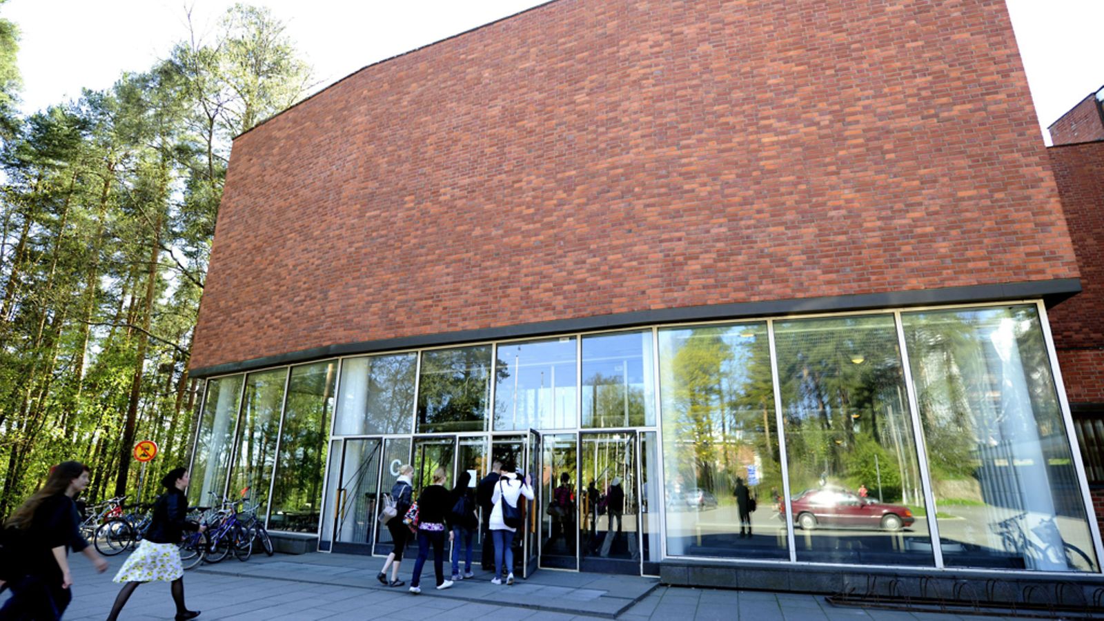 Jyväskylän yliopiston kampus-aluetta perjantaina 15. toukokuuta 2009.