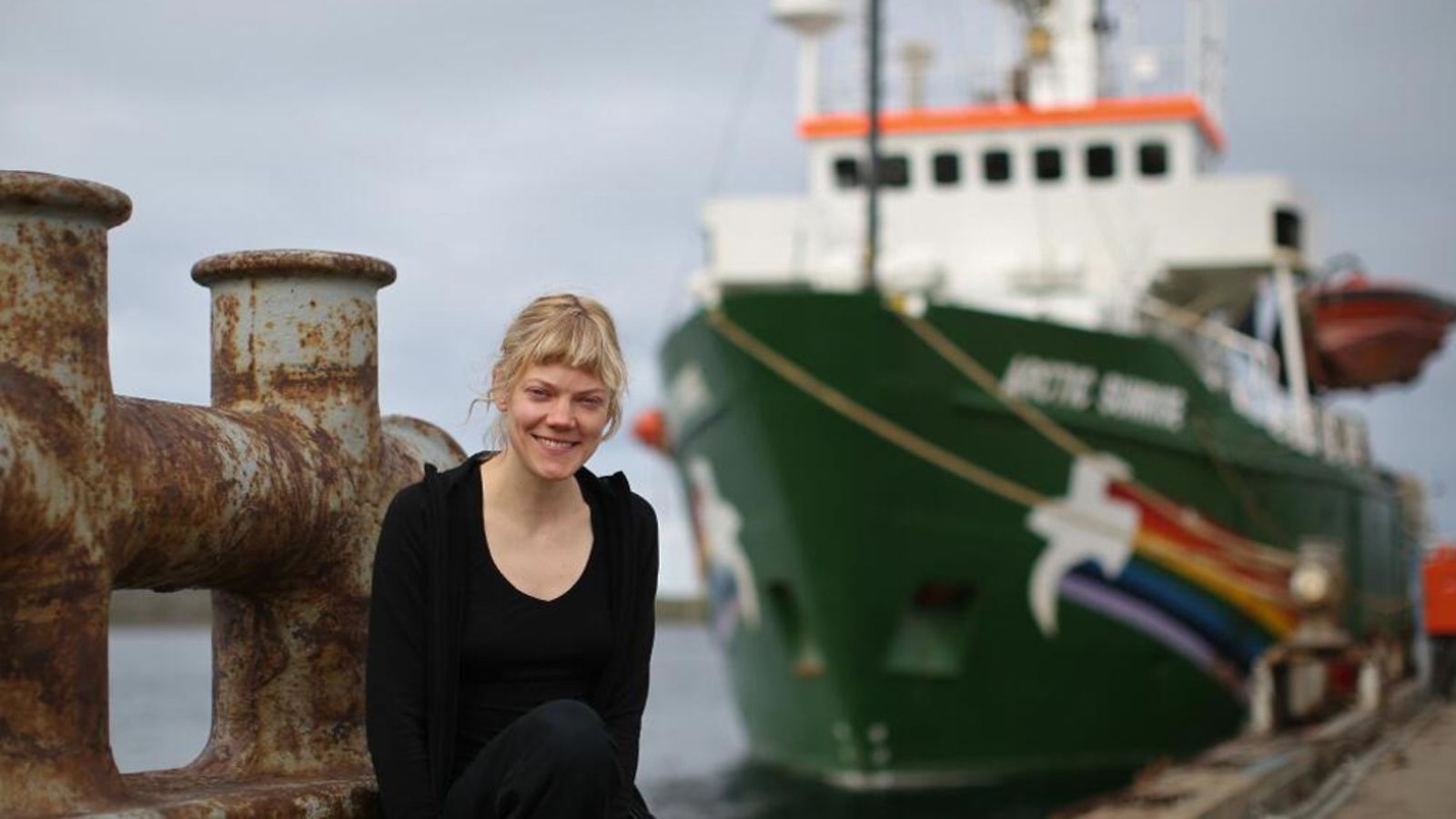 Kuvakaappaus Greenpeacen Twitter-sivulta.