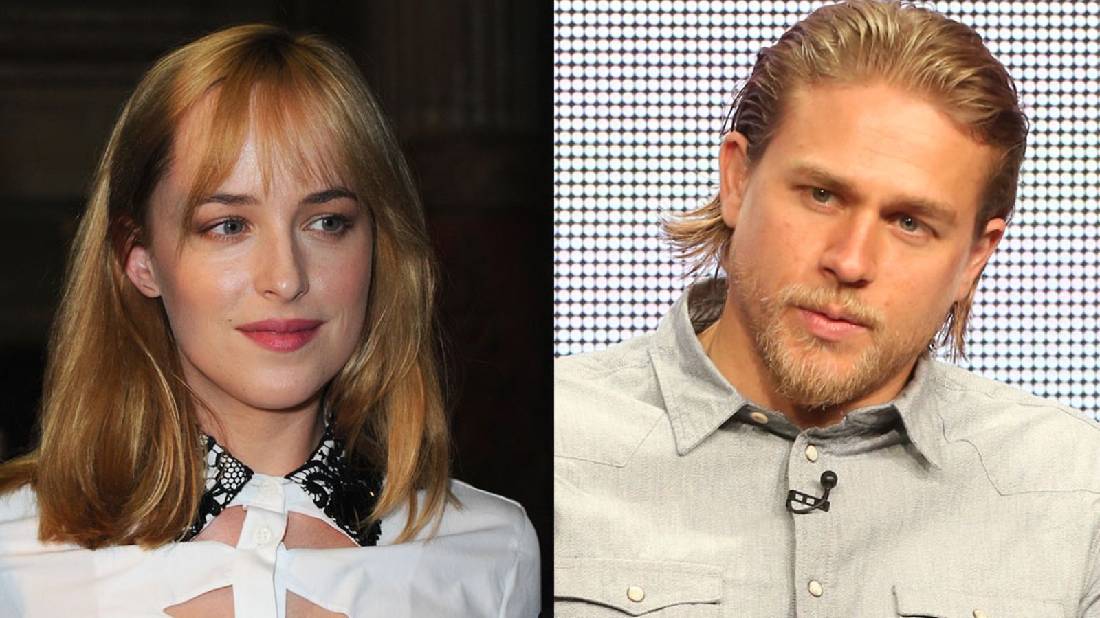 Dakota Johnson  ja Charlie Hunnam tähdittävät tulevaa Fifty Shades of Grey -filmatisointia