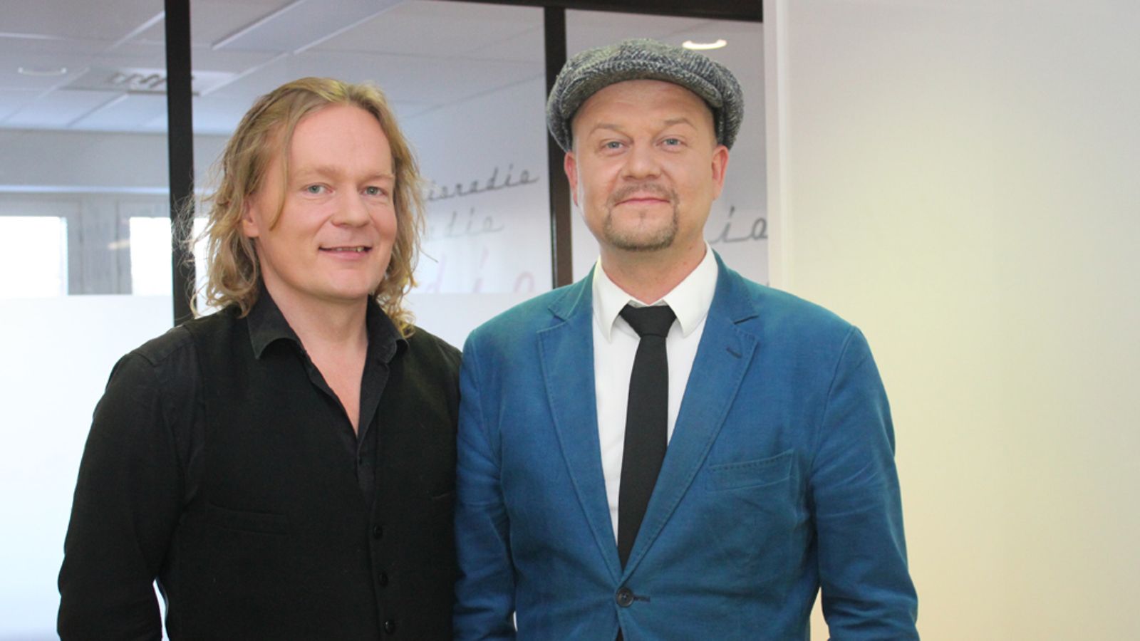 Teleksin Pepe Johansson ja Markus Koskinen.