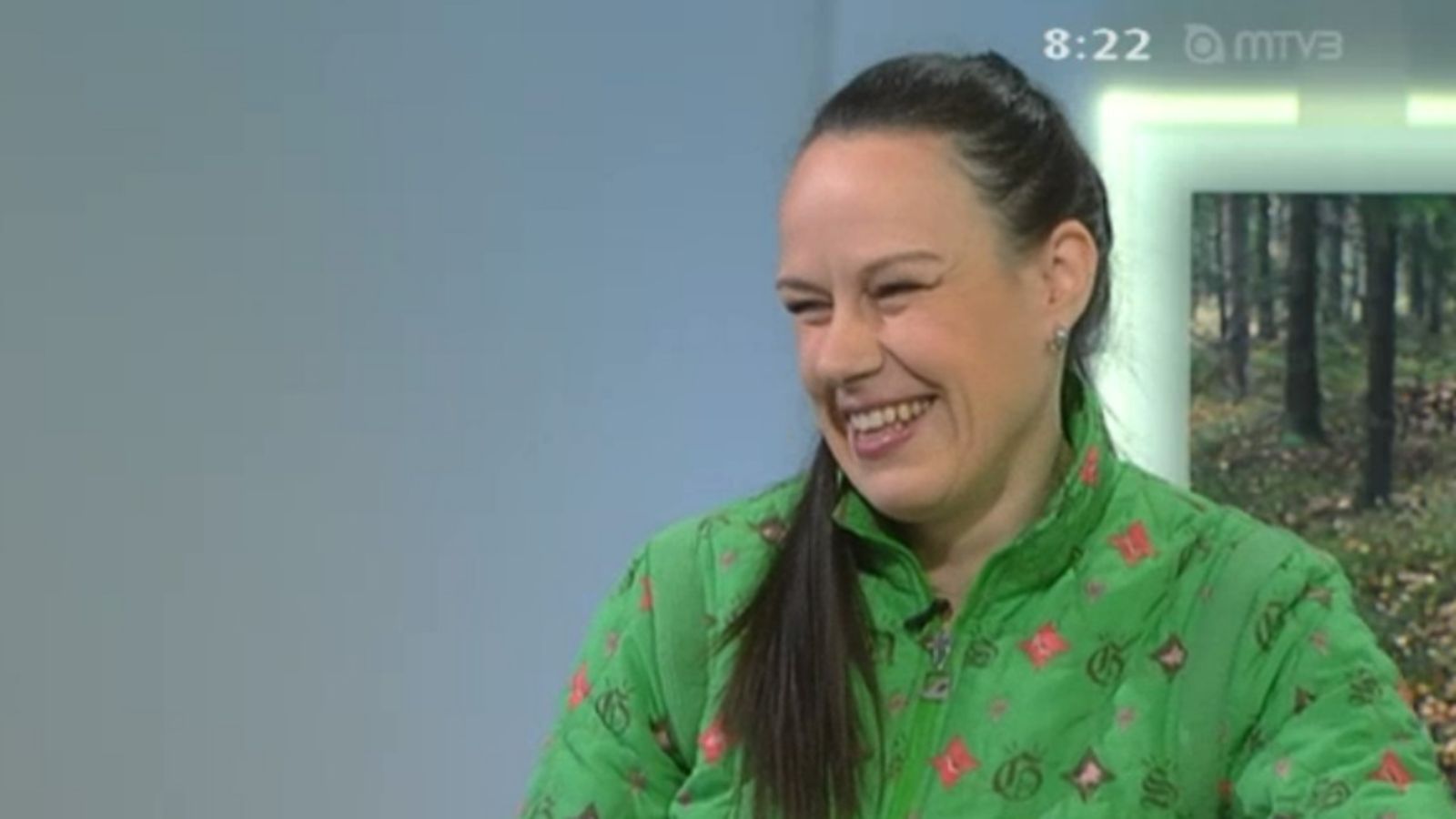 Kirjailija Riikka Ala-Harja Huomenta Suomen vieraana keskiviikkona 23. lokakuuta.