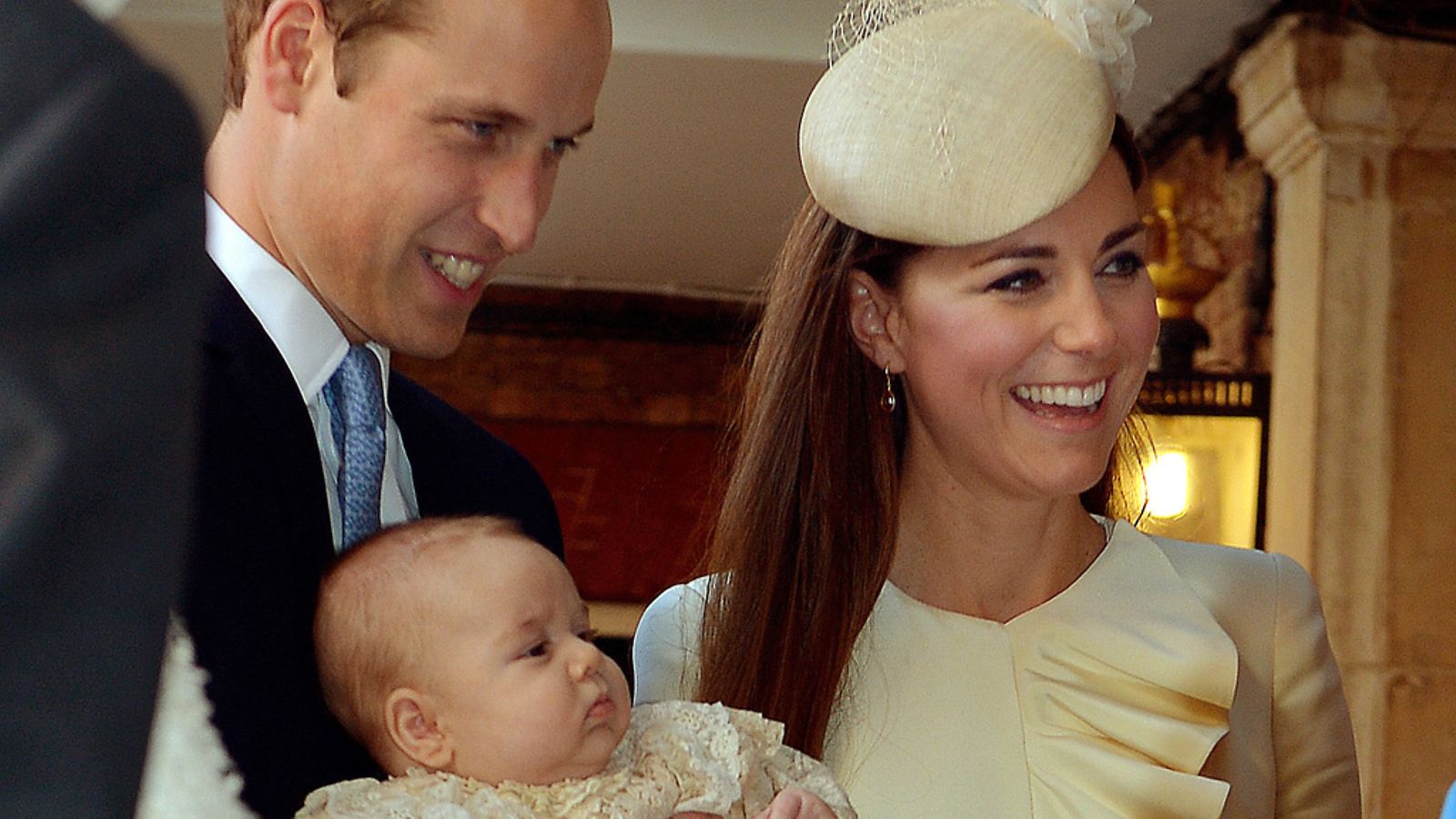 William, Catherine ja pikku-George.