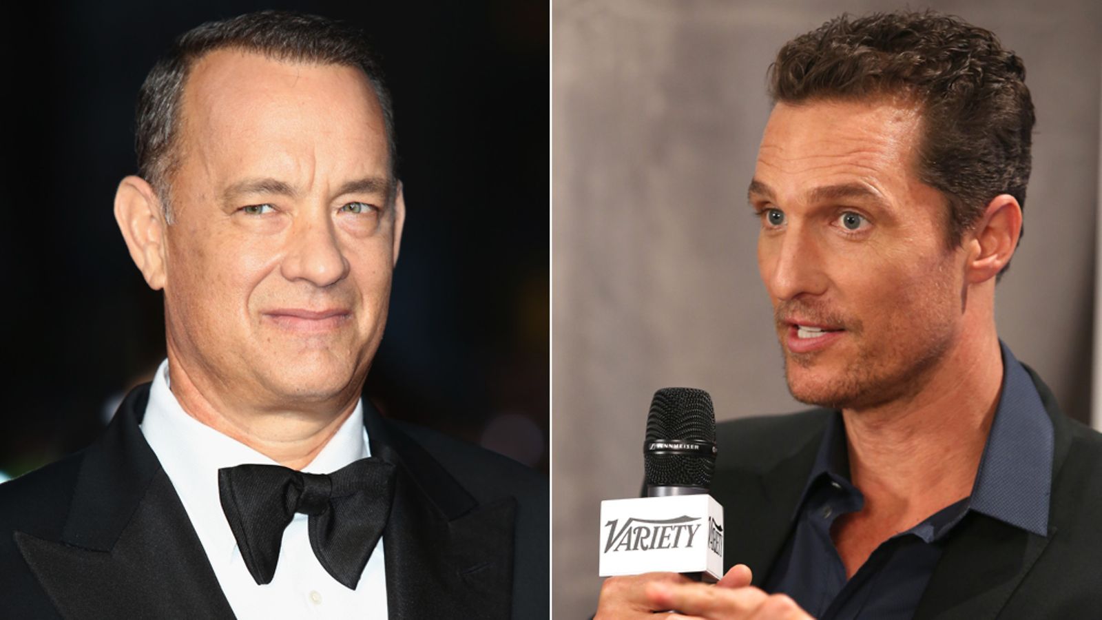 Tom Hanks ja Matthew McConaughey keskustelivat laihduttamisesta.