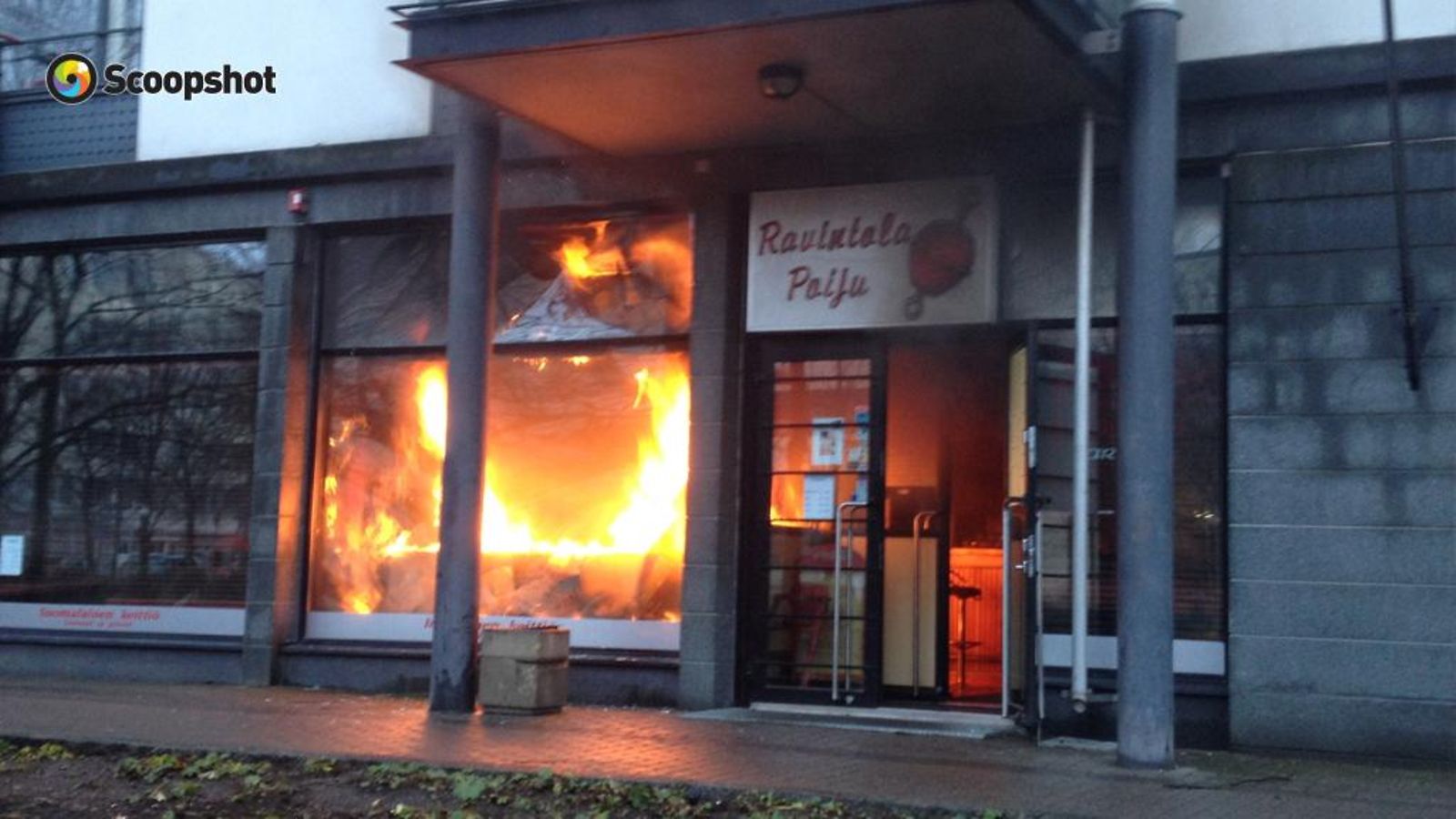tulipalo ruoholahti ravintola poiju