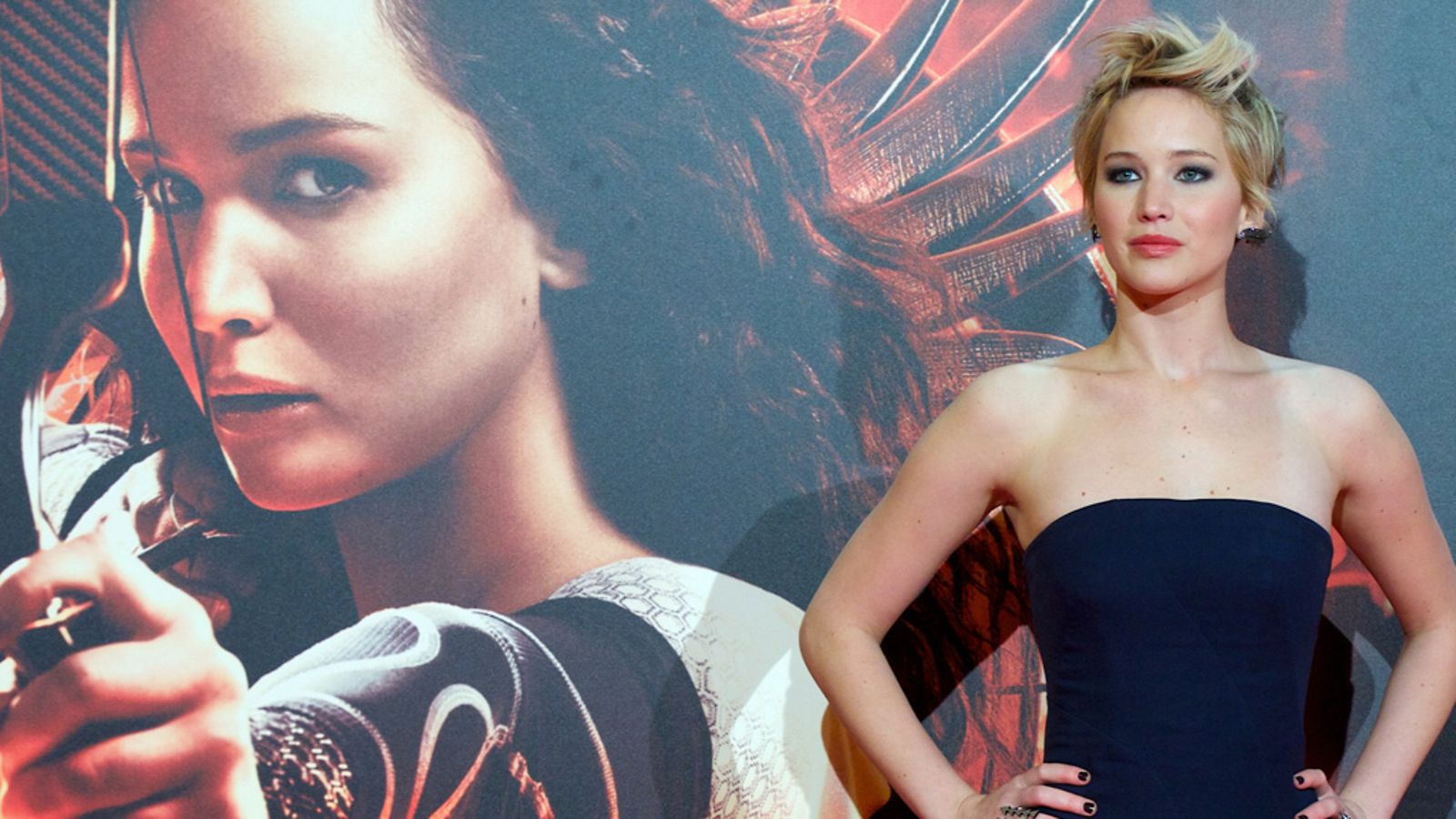 Jennifer Lawrence Madridissa 13.11.2013