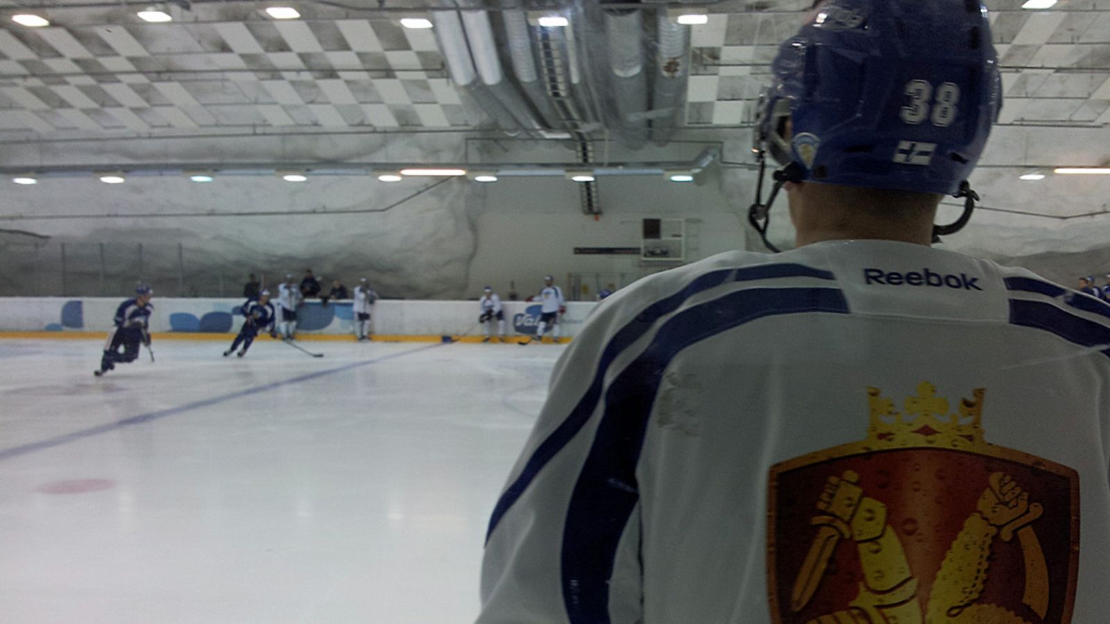 Juuso Hietanan Leijonien harjoituksissa
